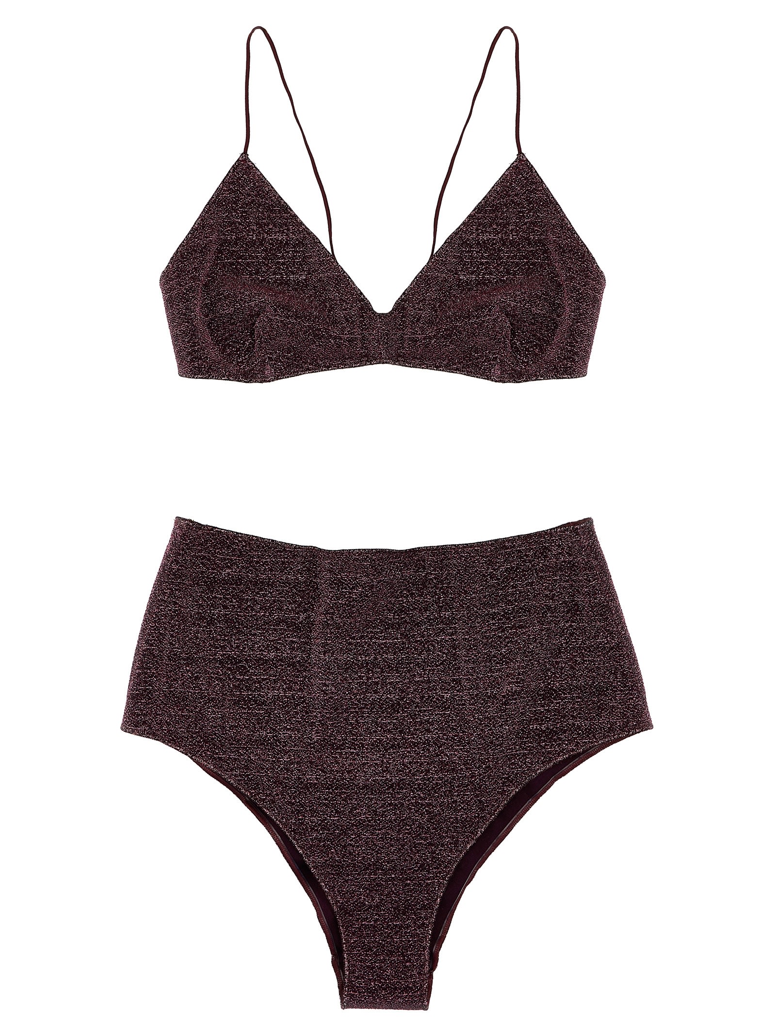 Shop Oseree Lumiere Bikini In Purple