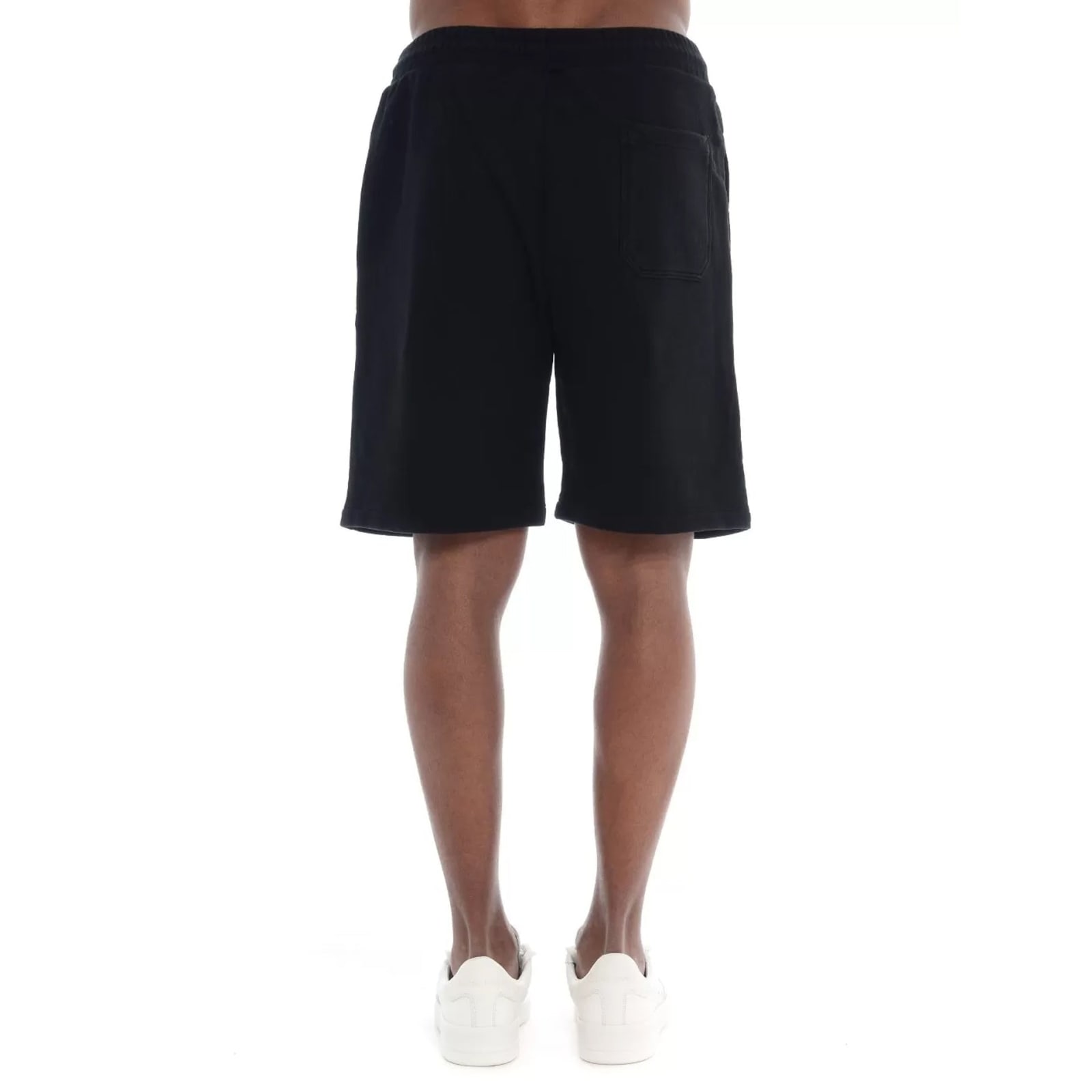 Shop Golden Goose Cotton Shorts In Black