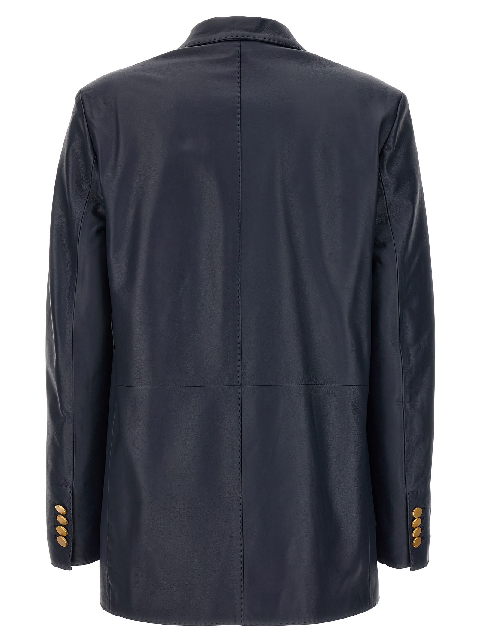 Tagliatore 'josie' Blazer Gold-tone Buttons In Blue