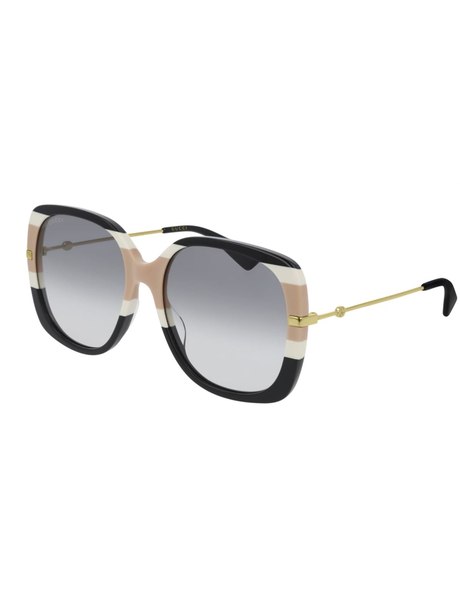 Shop Gucci Gg0511s Sunglasses In Black Gold Grey