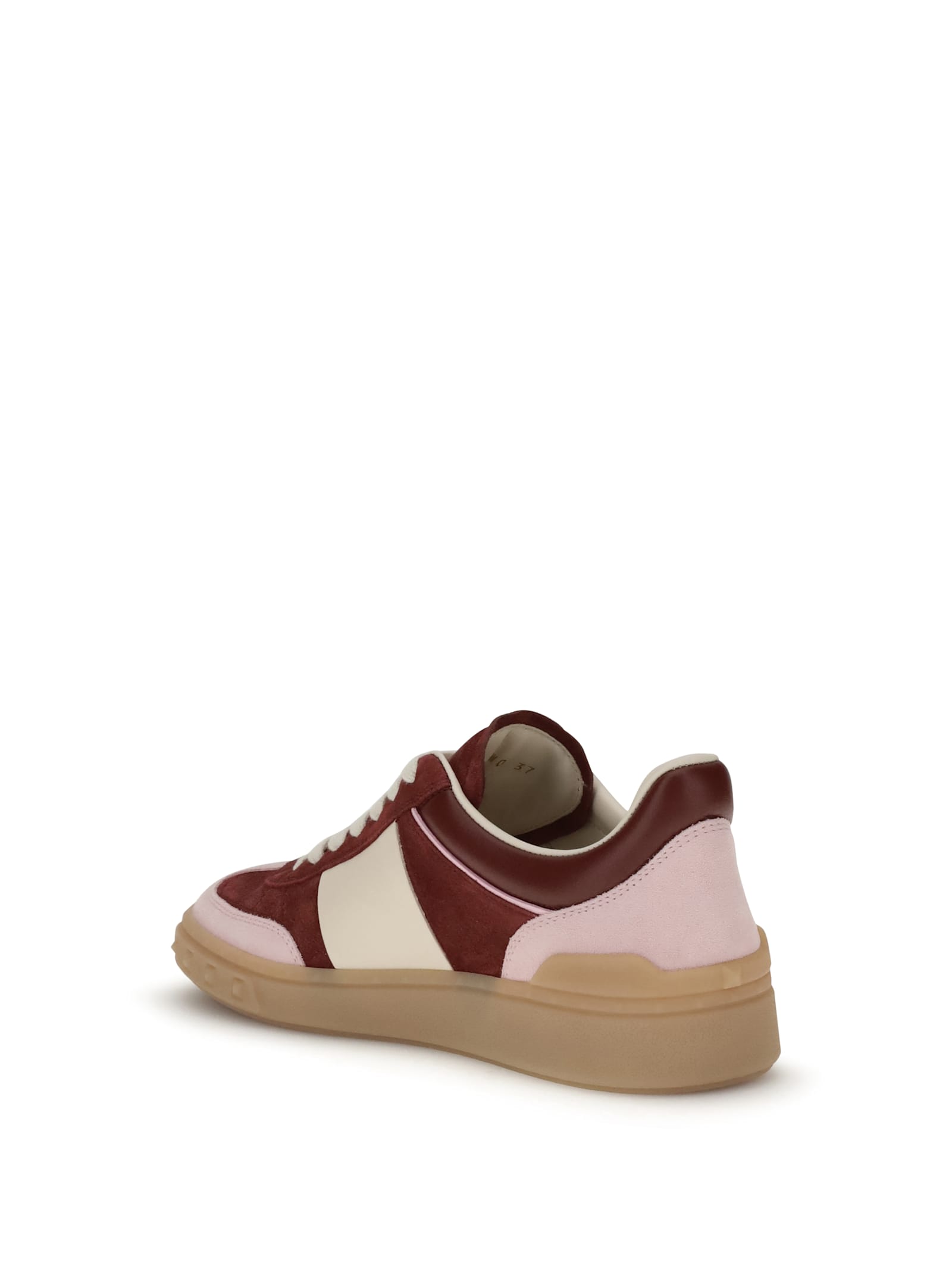 Valentino Lace-up Shoes With Round Toe And Flat Sole In Multi