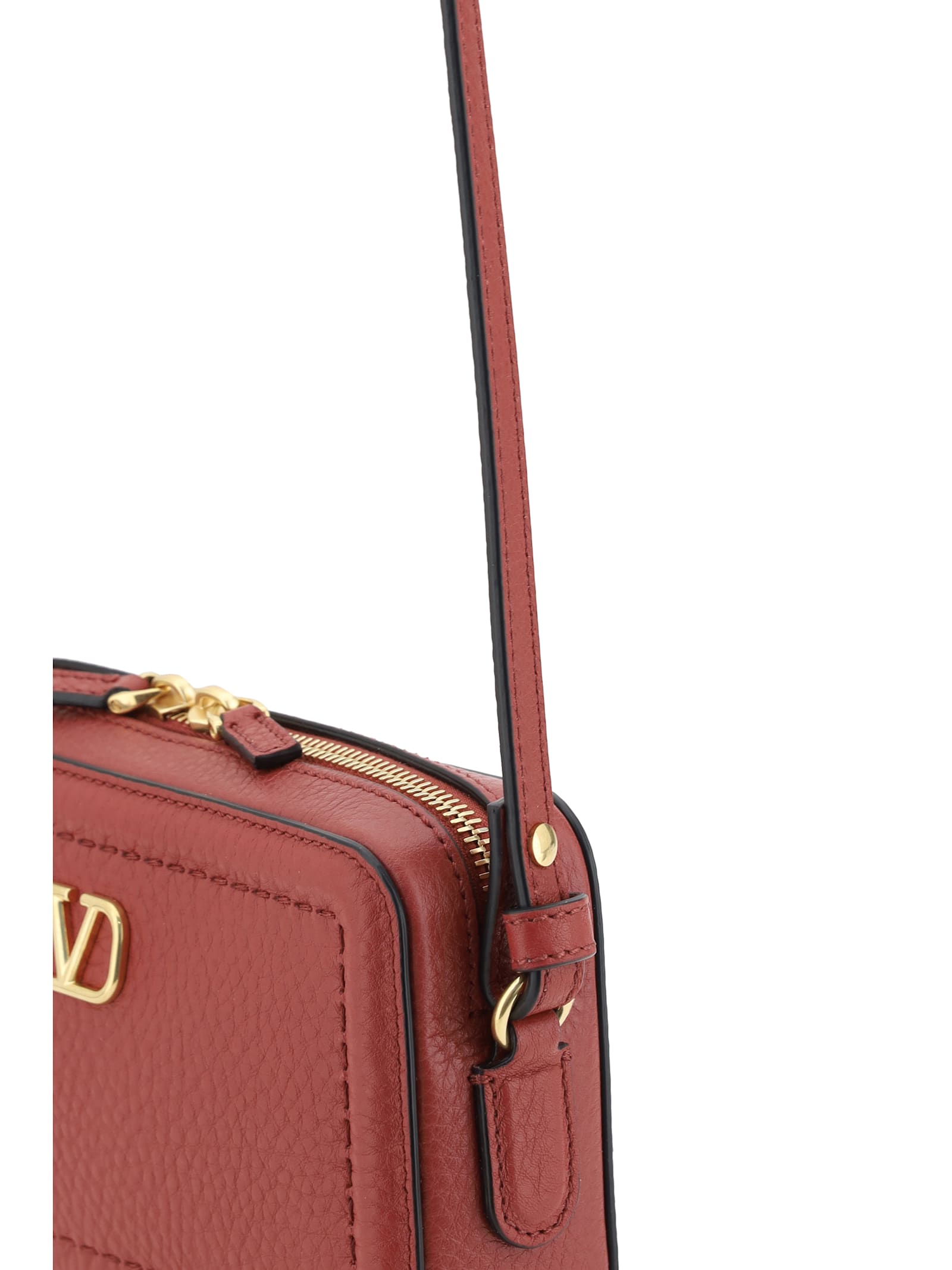 Valentino Garavani Small Red Crossbody Bag Alltime