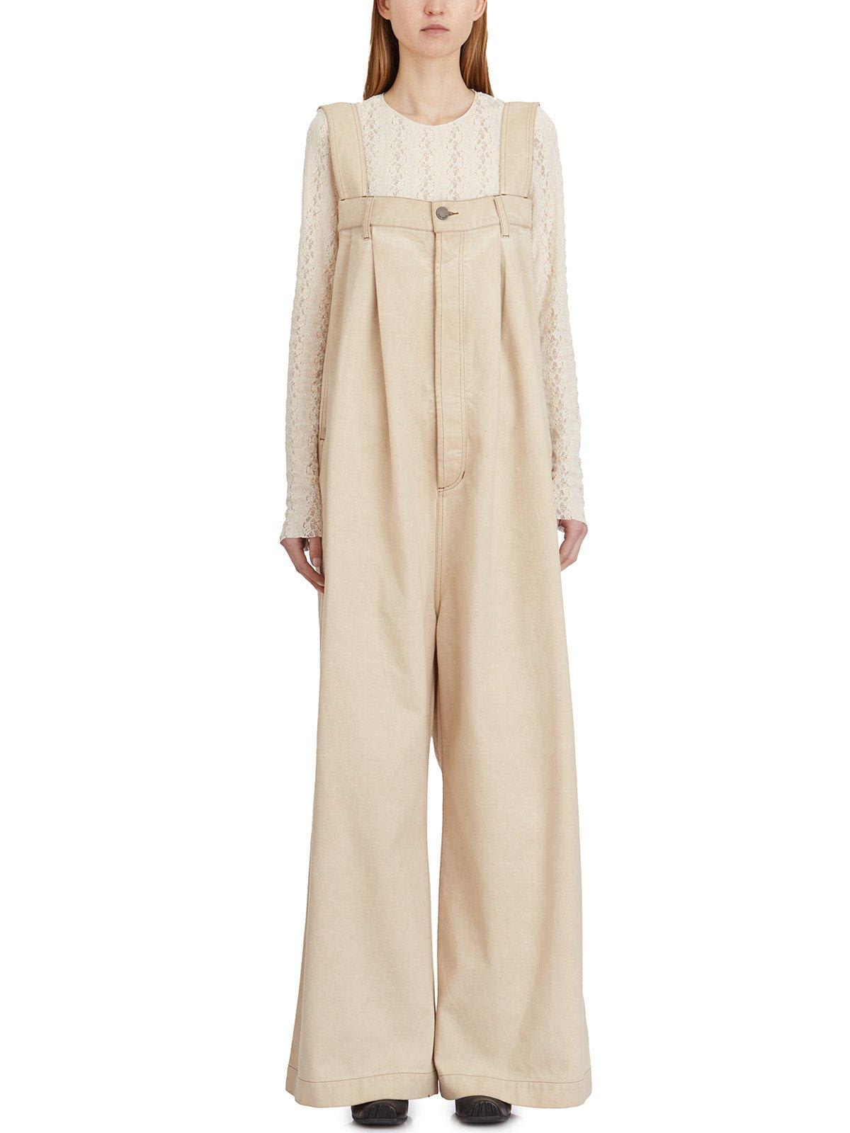 Uma Wang Pino Pleated Playsuit