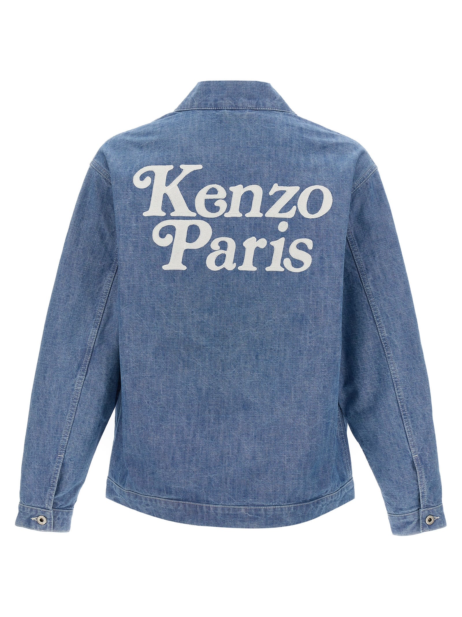 Shop Kenzo By Verdy Kimono In Light Blue