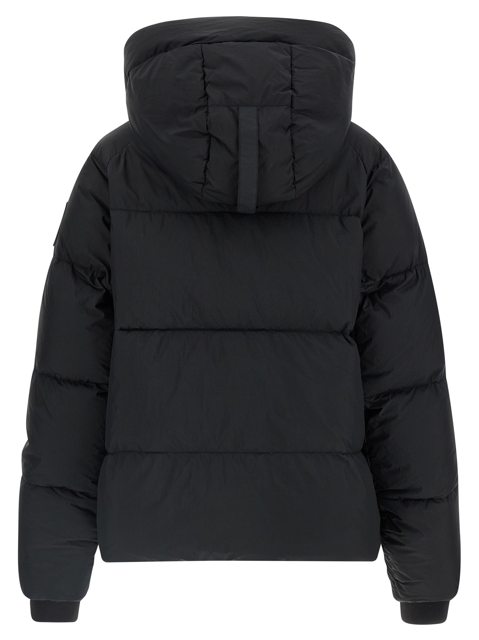 Canada Goose Down Water-resistant Junction Parka In Black