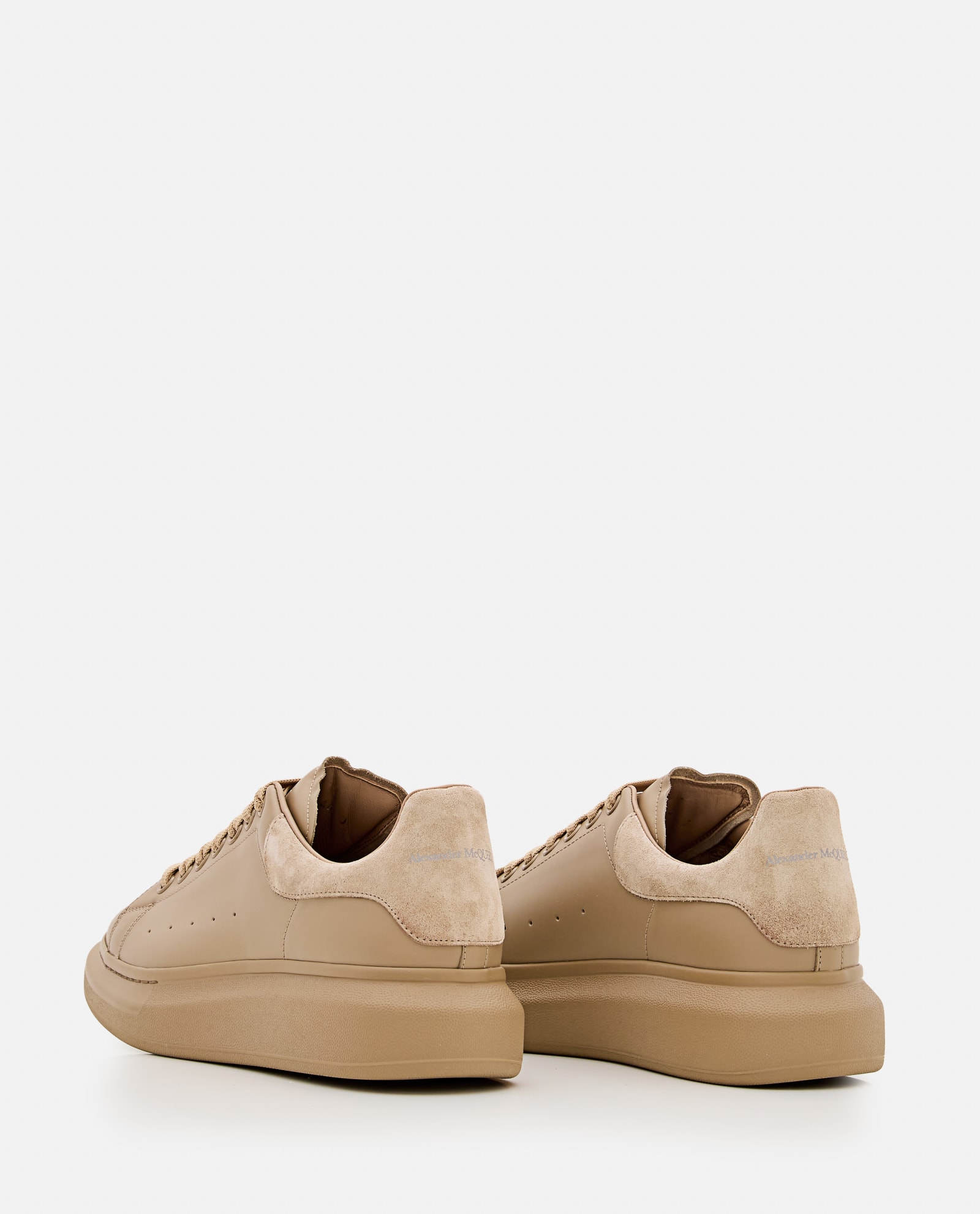 Shop Alexander Mcqueen Sneaker Leath S.rubb In Brown