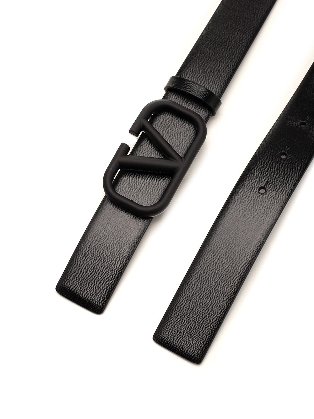 Shop Valentino Vlogo Signature Belt In Black