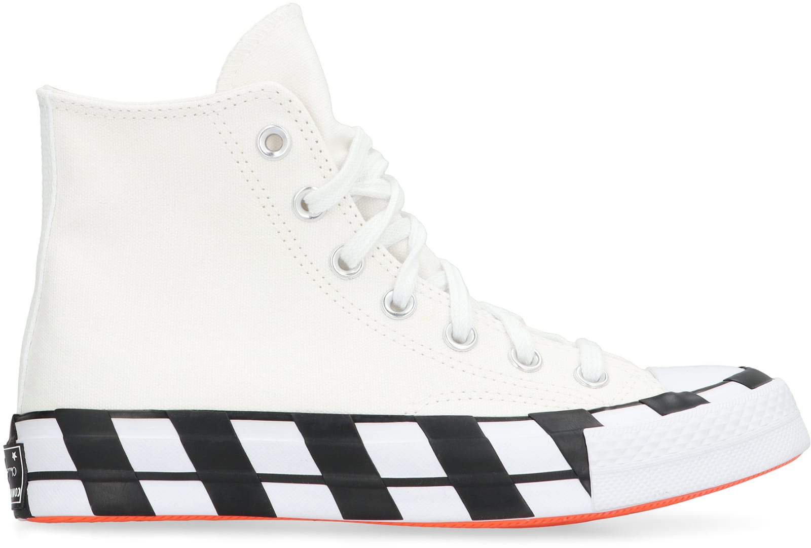 Shop Converse Off-white X Chuck 70 - Chuck 70 Canvas Sneakers