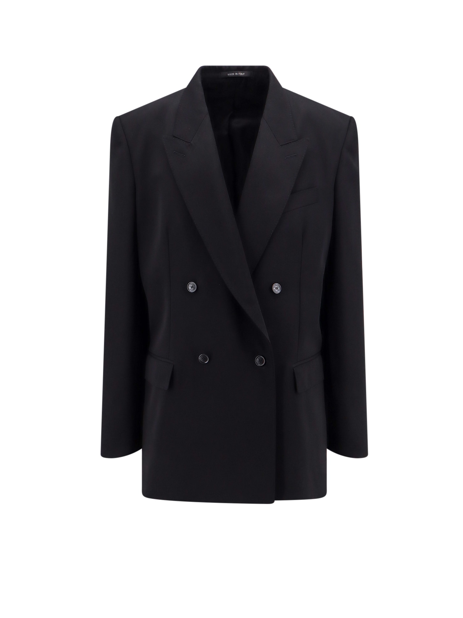 Shop Balenciaga Blazer In Black