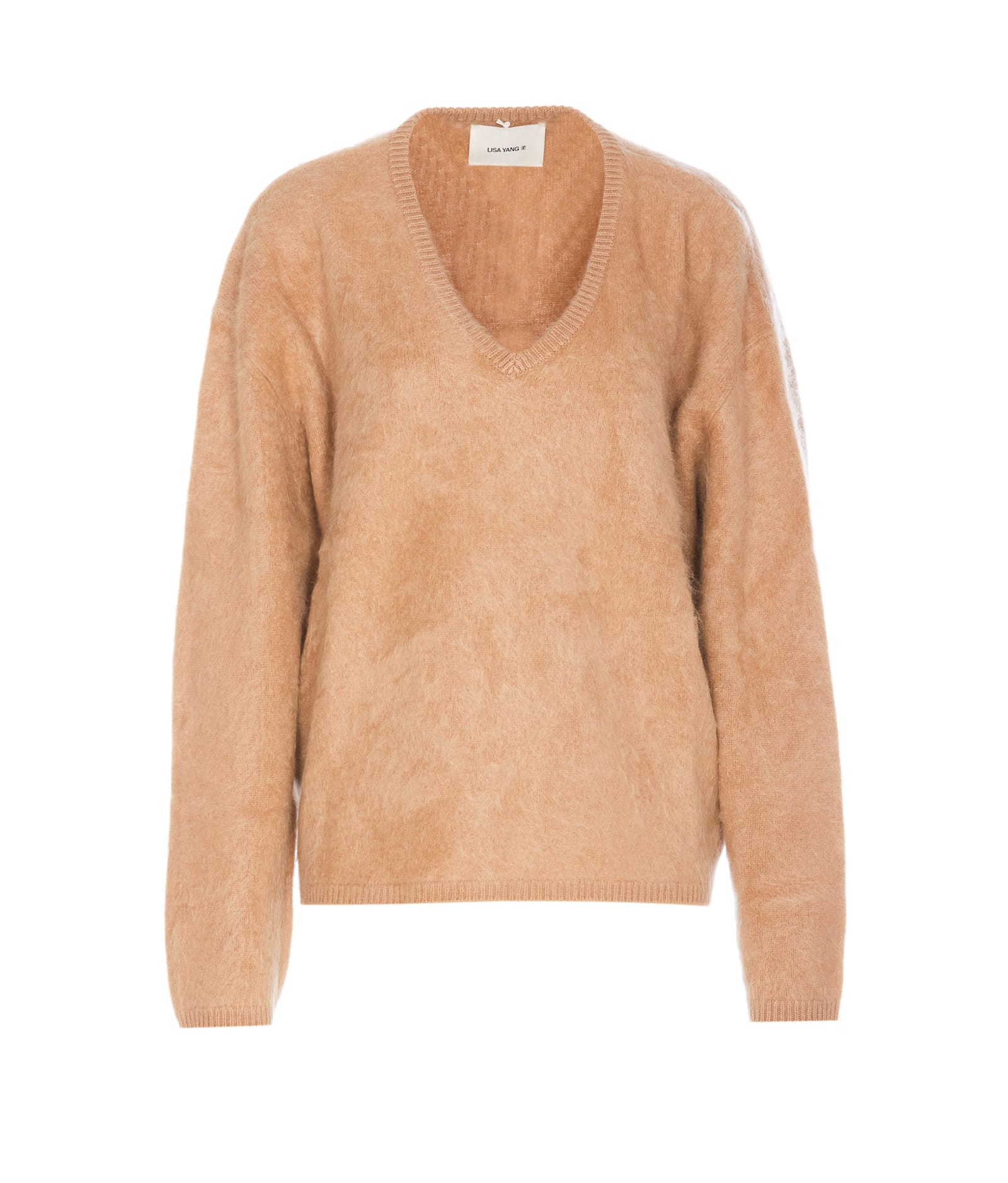 Shop Lisa Yang Margareta Sweater In Beige