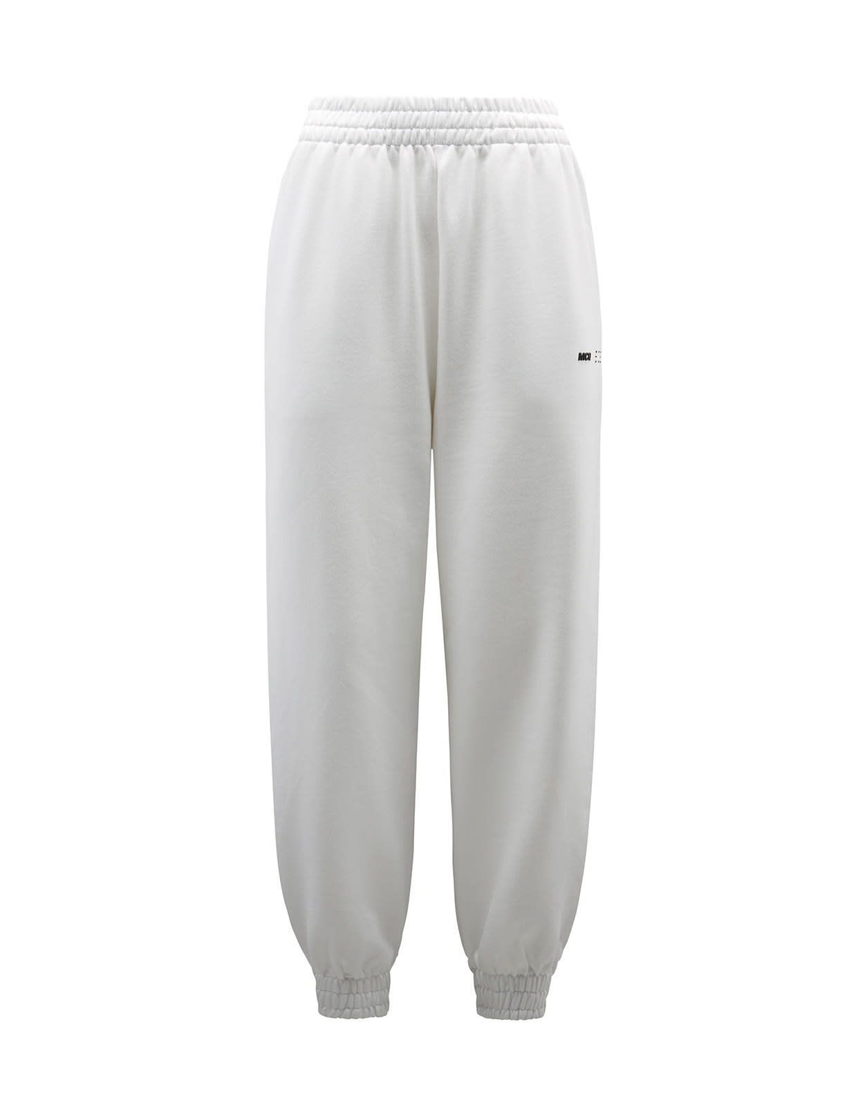 McQ Alexander McQueen Woman White Joggers With Logo
