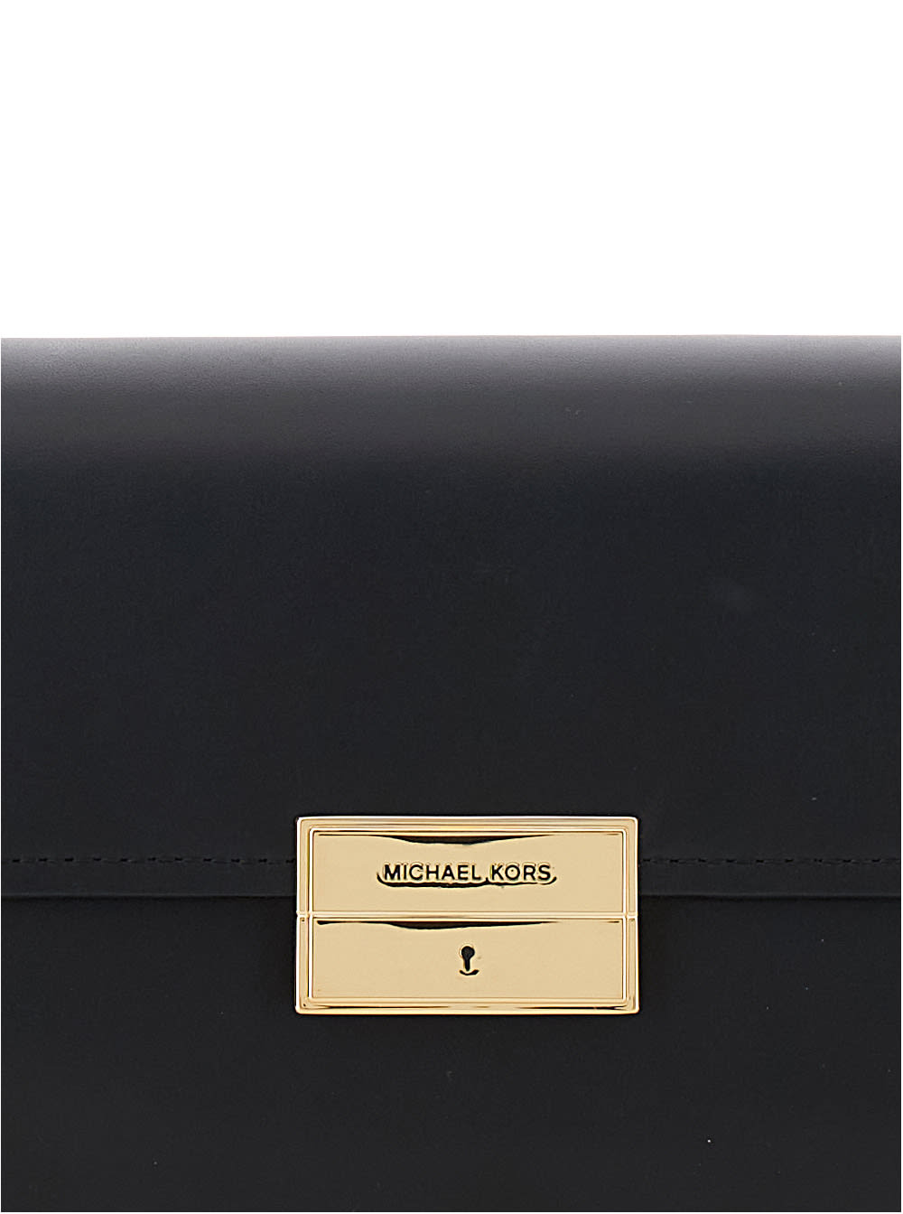 Michael Michael Kors Md Conv Shldr In Black