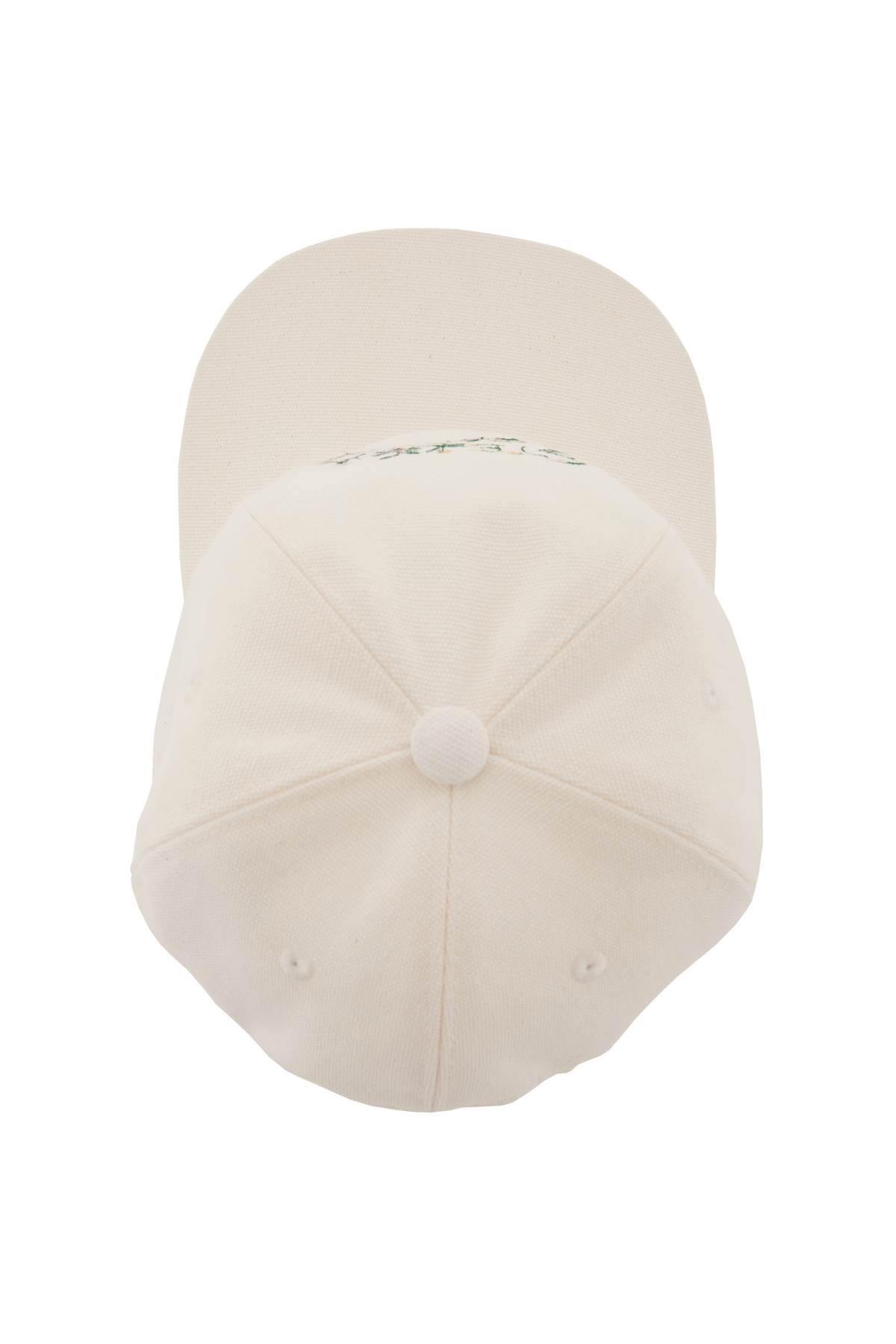 Stella Mccartney Baseball Hat In Frost (white)