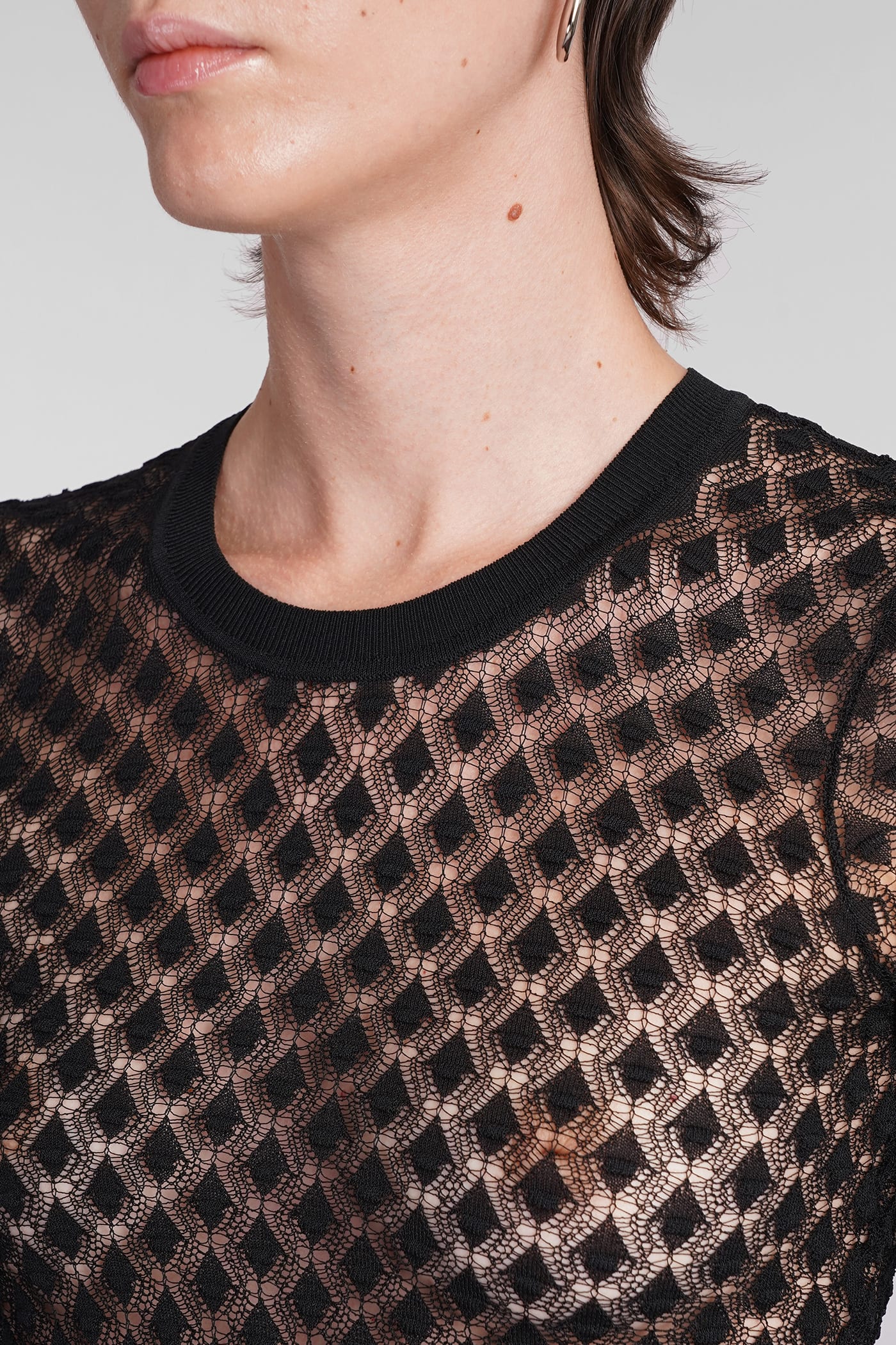 Shop Isabel Marant Zavia Knitwear In Black Polyester