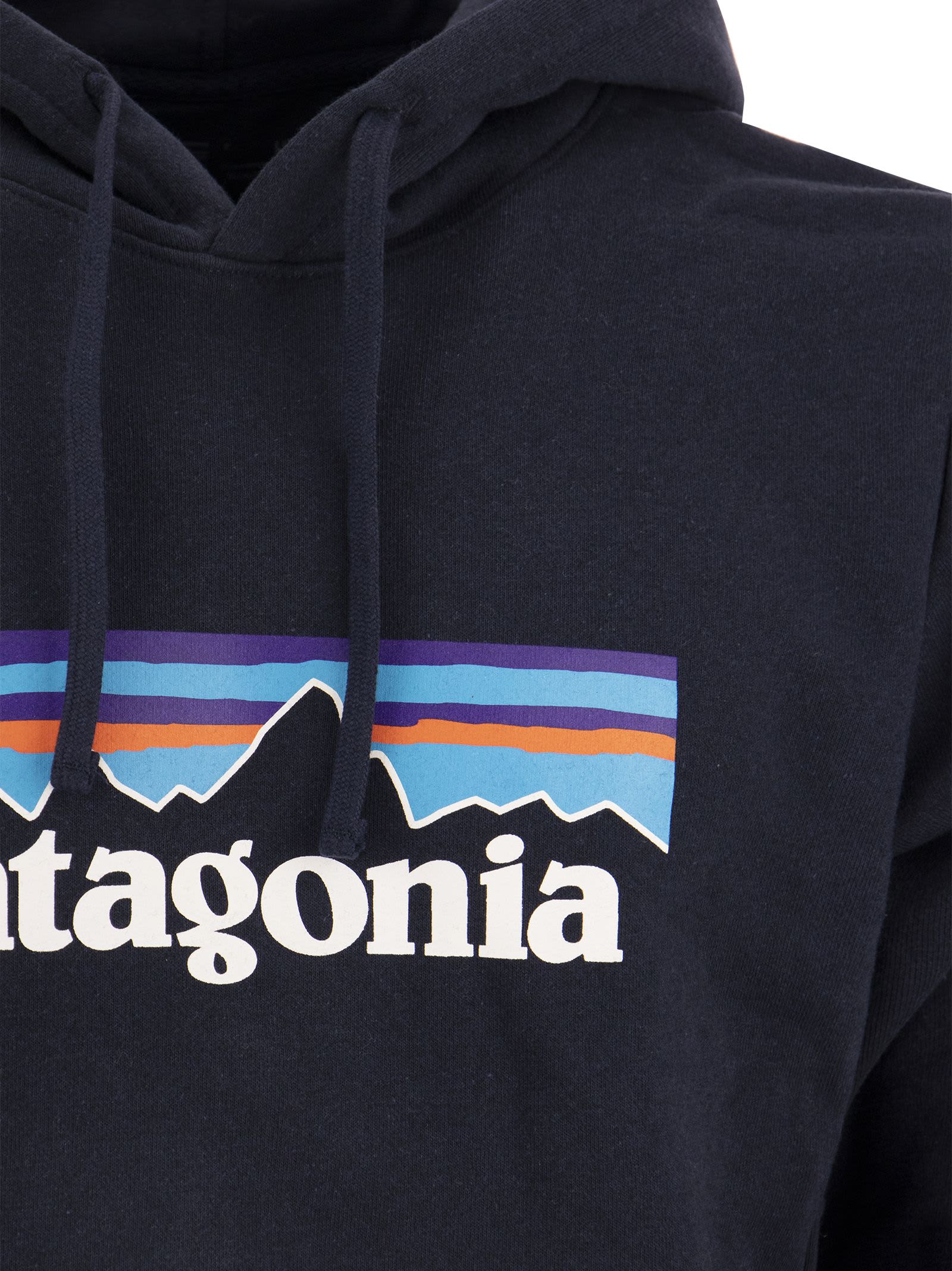 Shop Patagonia Cotton Blend Hoodie In Nena