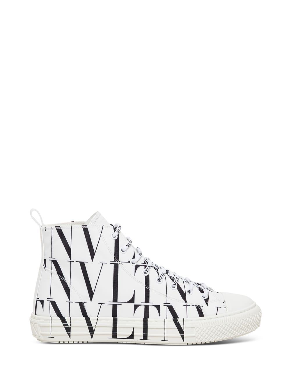 Valentino Garavani White Vltn Fabric Sneakers