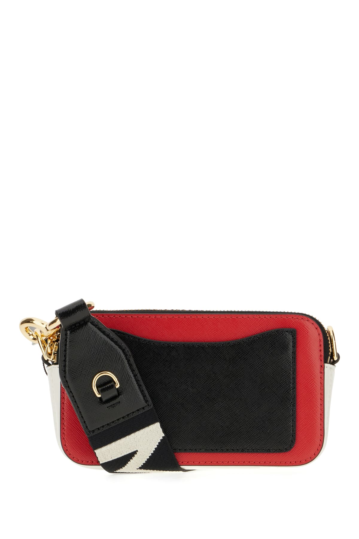 Marc Jacobs Multicolor Leather Snapshot Crossbody Bag In True Red Multi