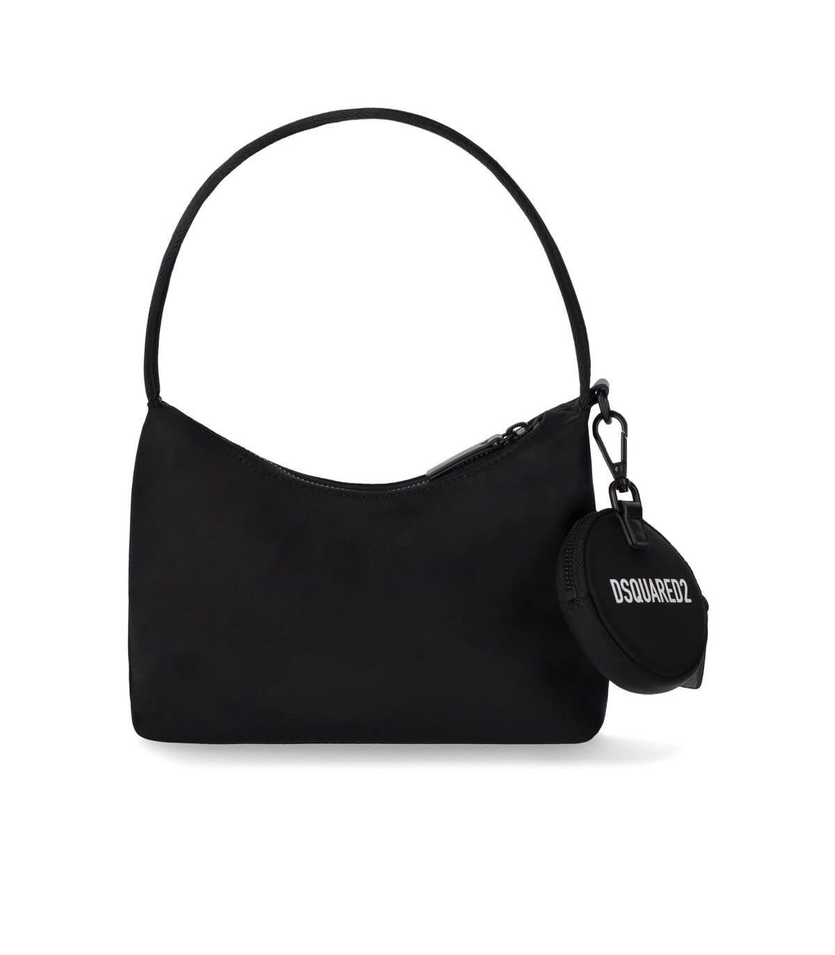 Shop Dsquared2 Icon Seasonal Black Hobo Bag