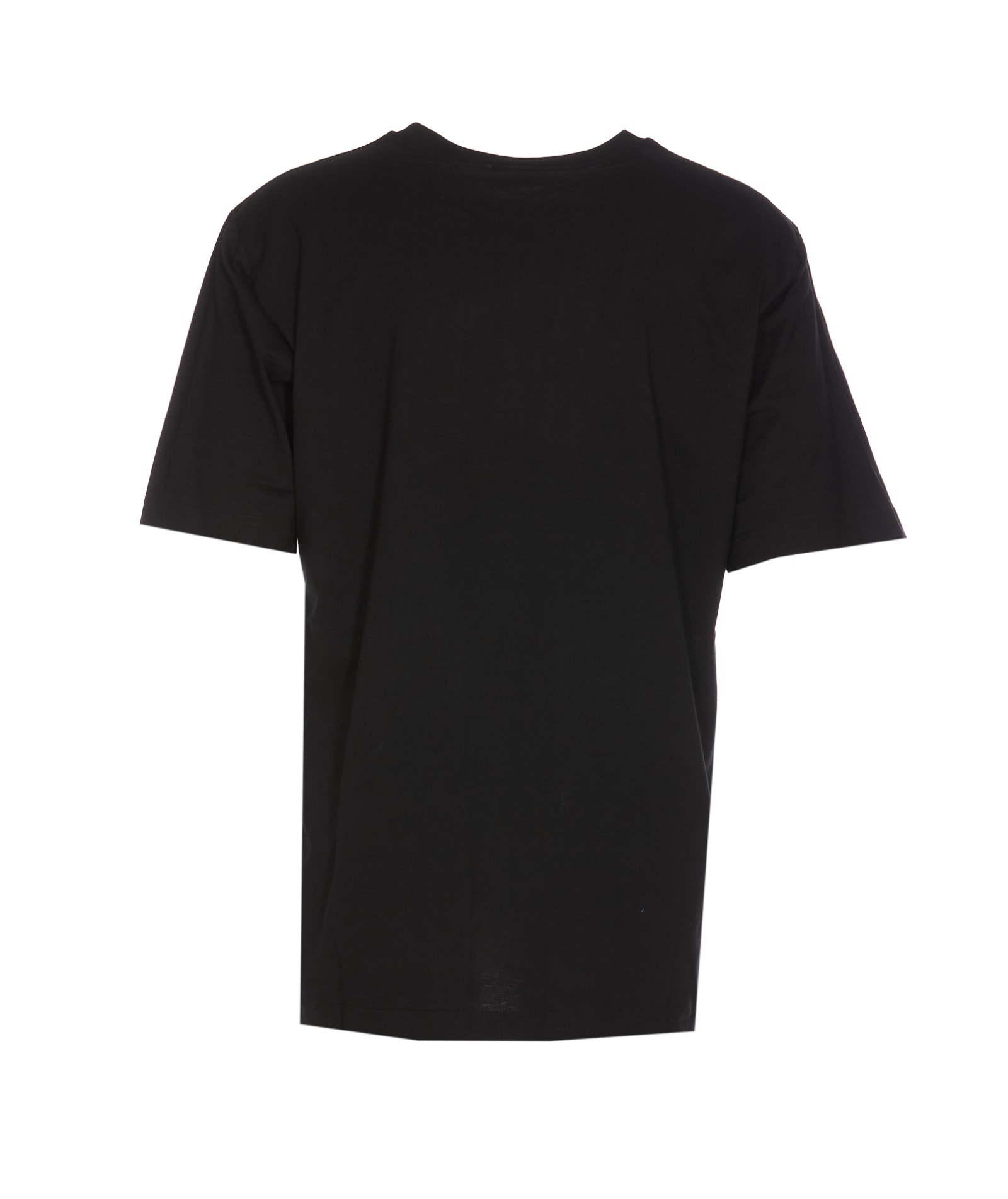 Shop Giuseppe Zanotti Logo T-shirt In Black