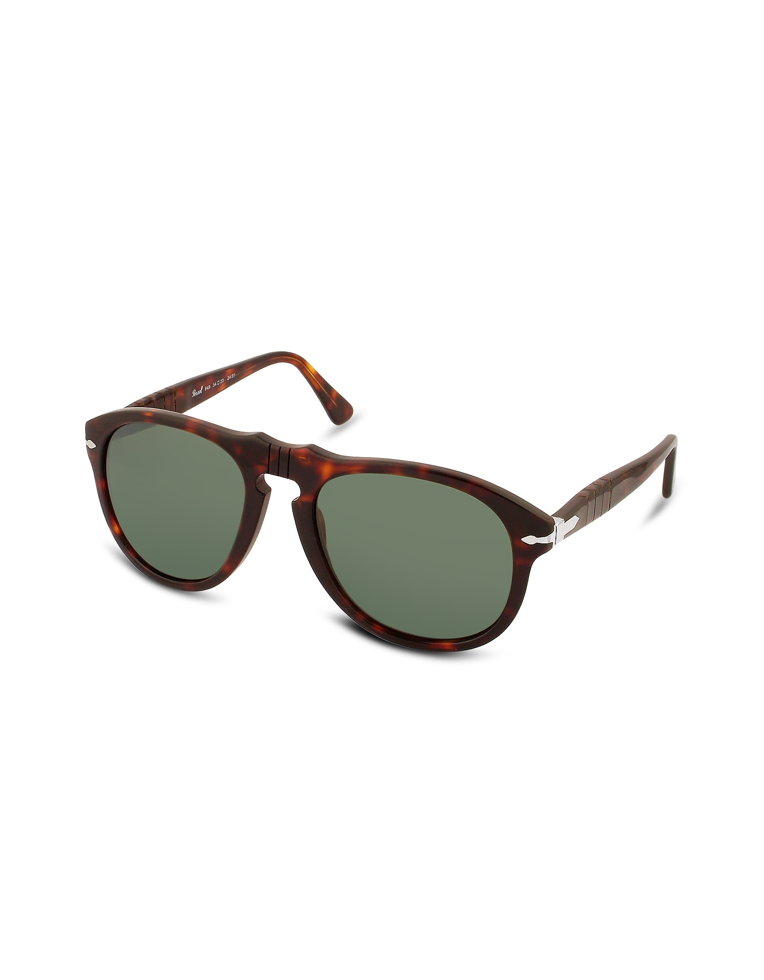 PERSOL ARROW SIGNATURE AVIATOR PLASTIC SUNGLASSES