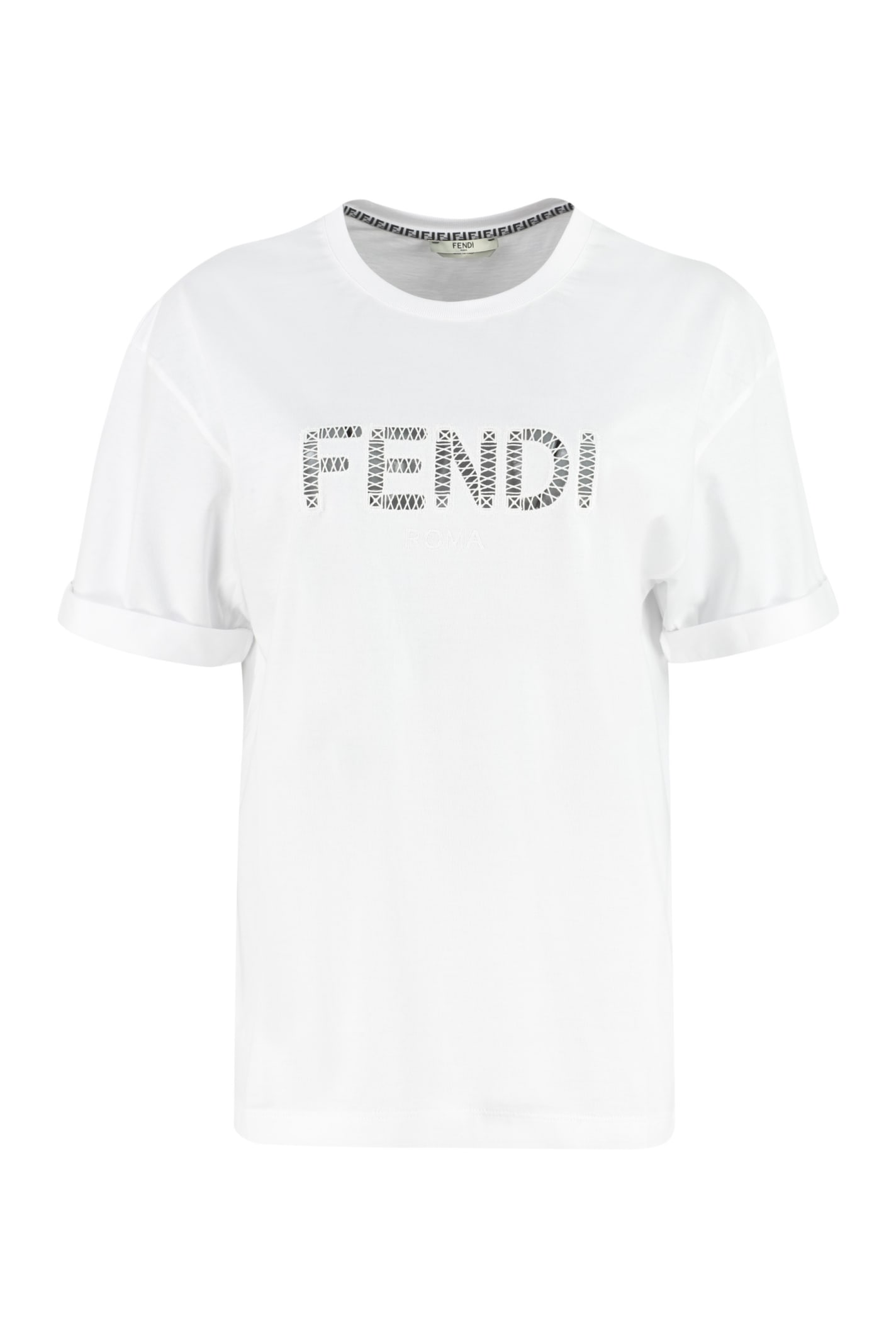Fendi Oversize Cotton T-shirt