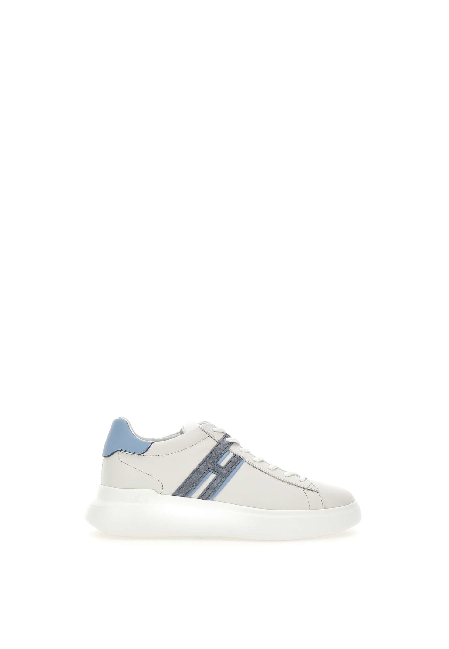 Hogan H580 Leather Sneakers In White