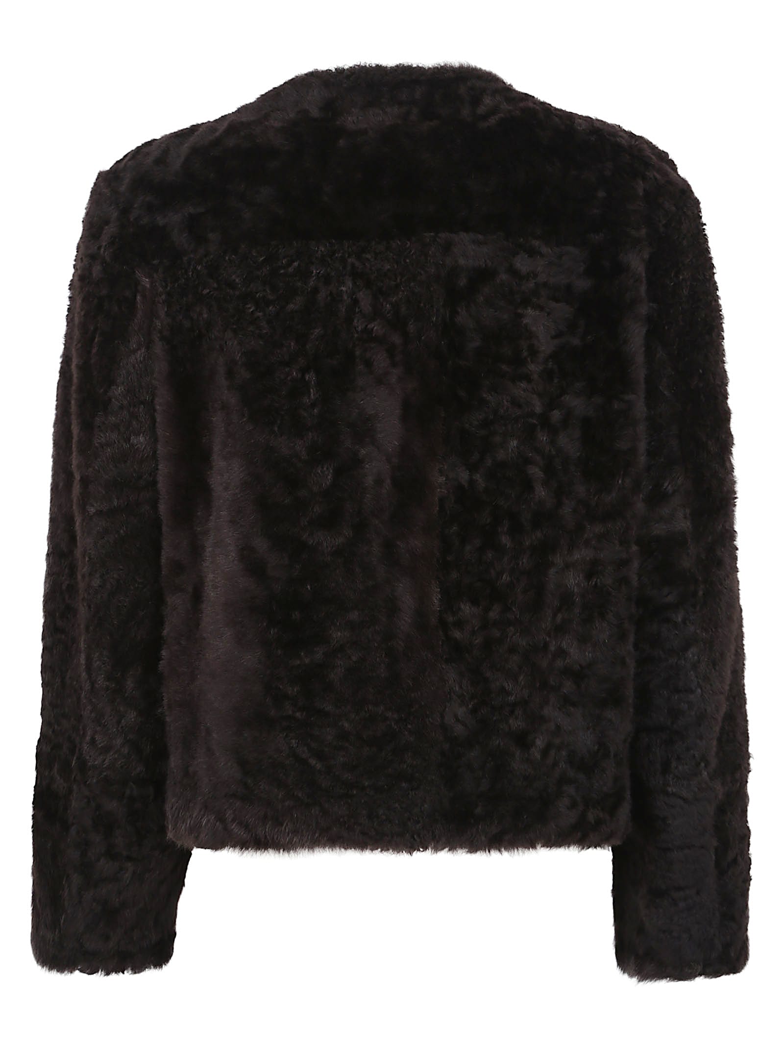 Brunello Cucinelli Fur Jacket In Brown