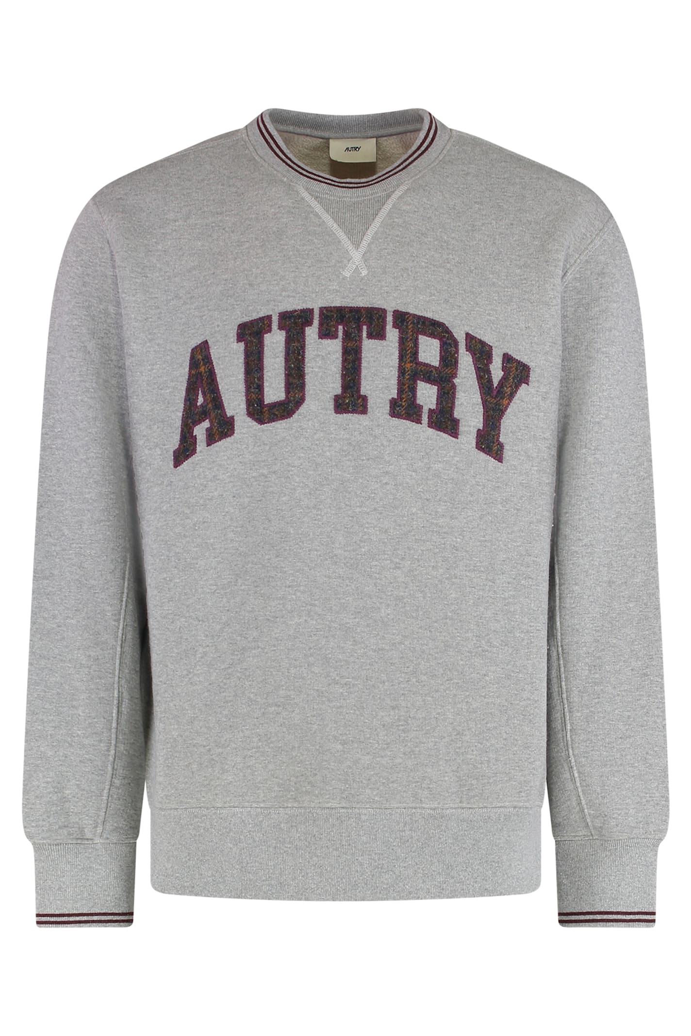 Autry Logo Detail Cotton Sweatshirt In Multi