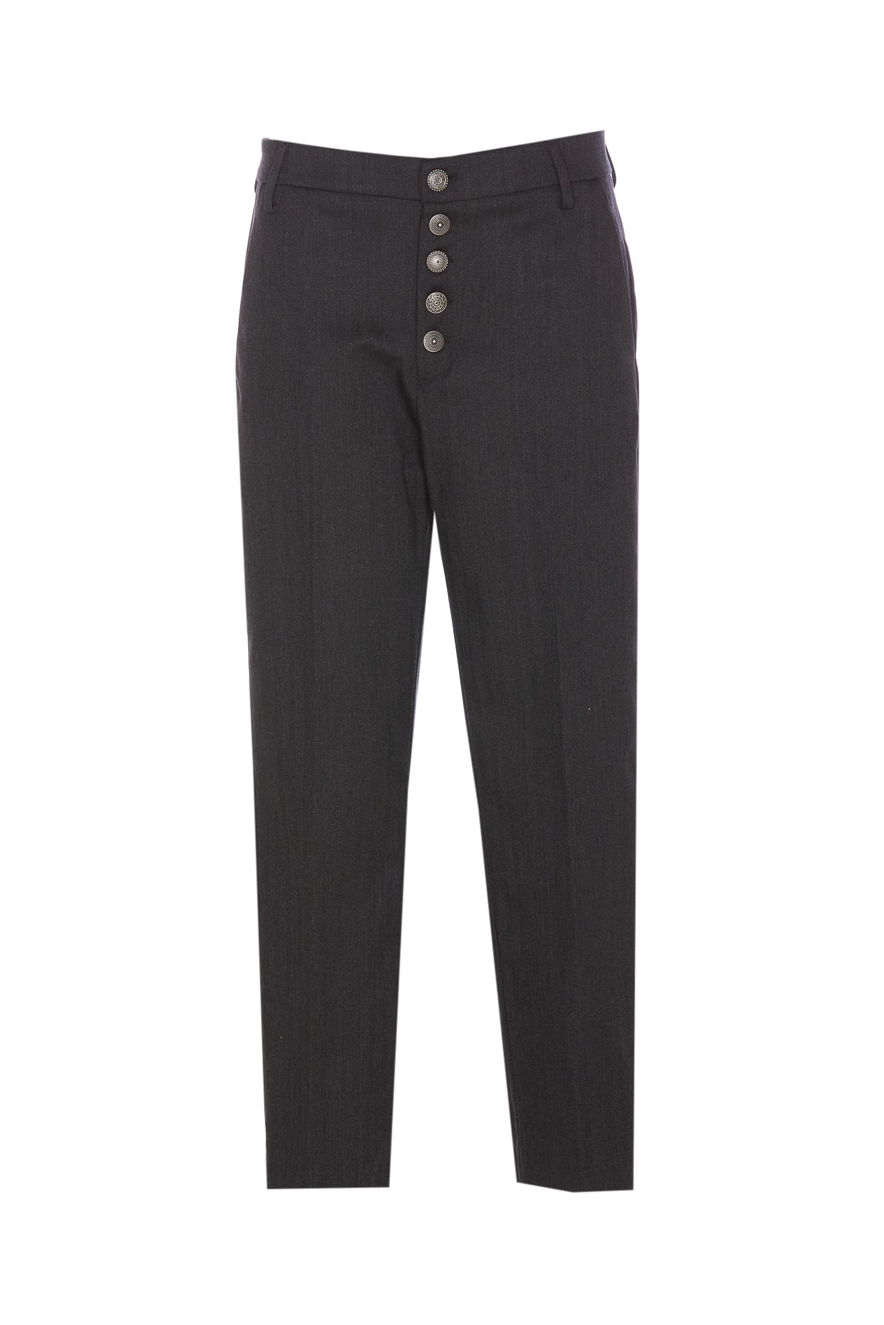 Shop Dondup Nima Pants In Black