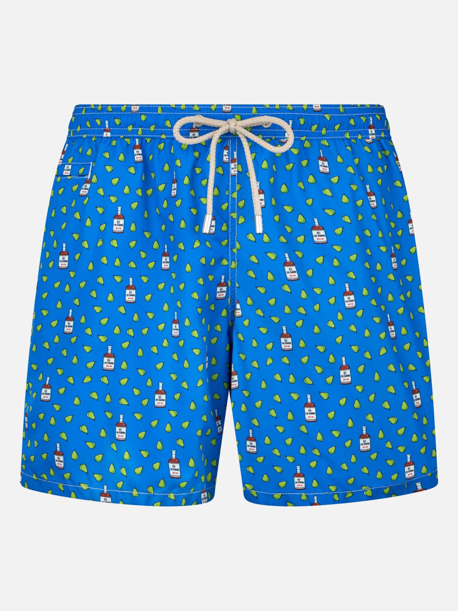 Mc2 Saint Barth Lighting Micro Fantasy Swim Shorts In Sky