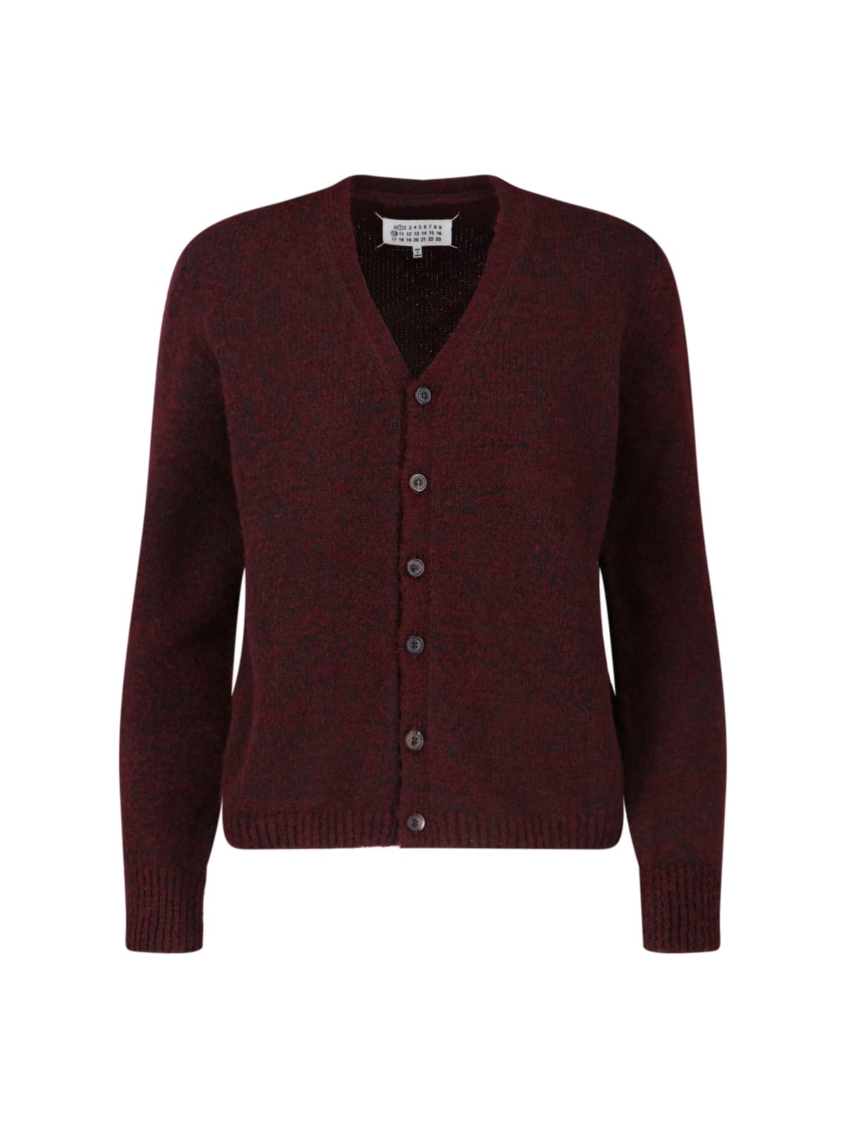 Maison Margiela Knitwear Crewneck Long Sleeves In Red