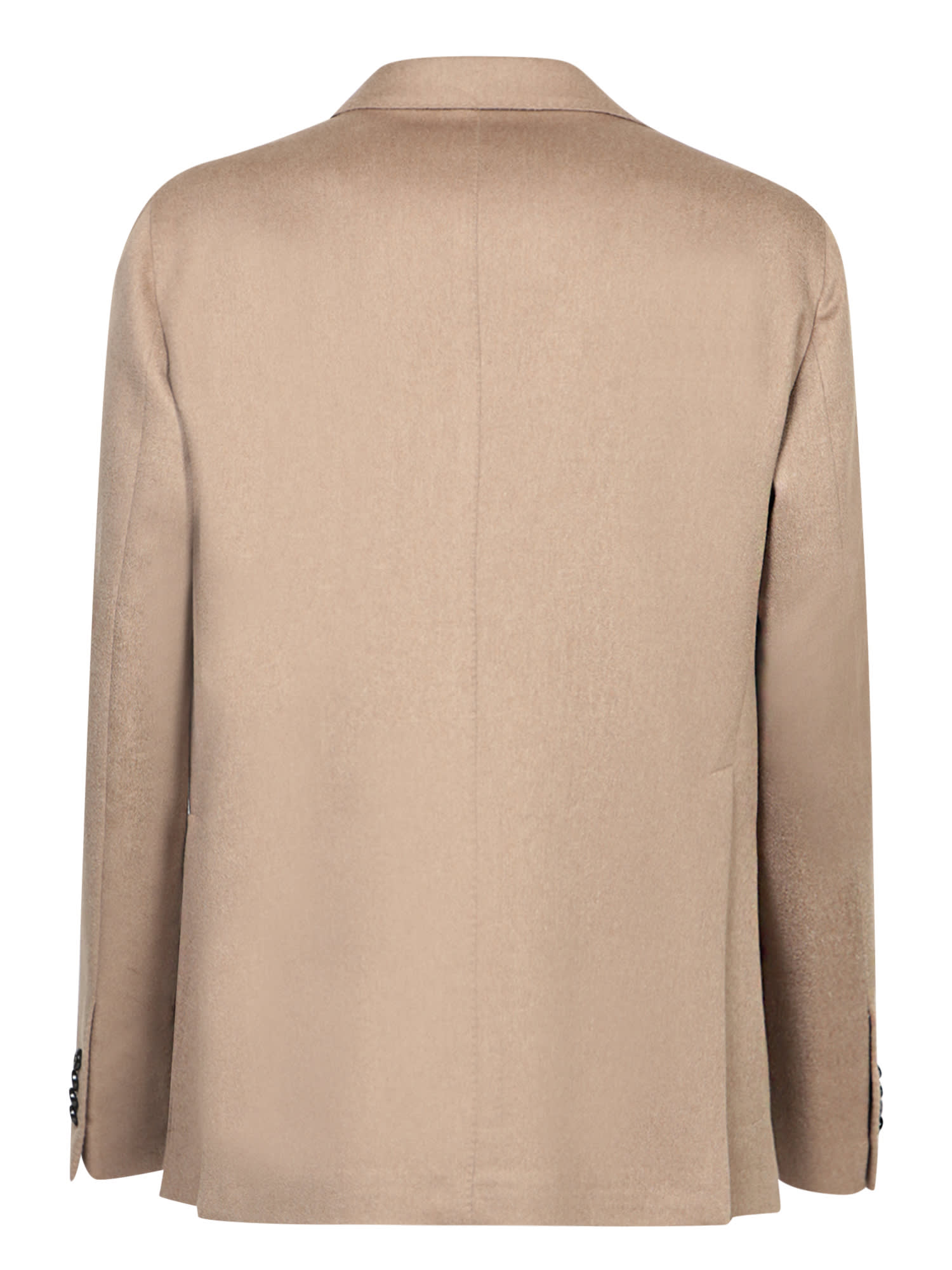 Shop Tagliatore Beige Single-breasted Jacket