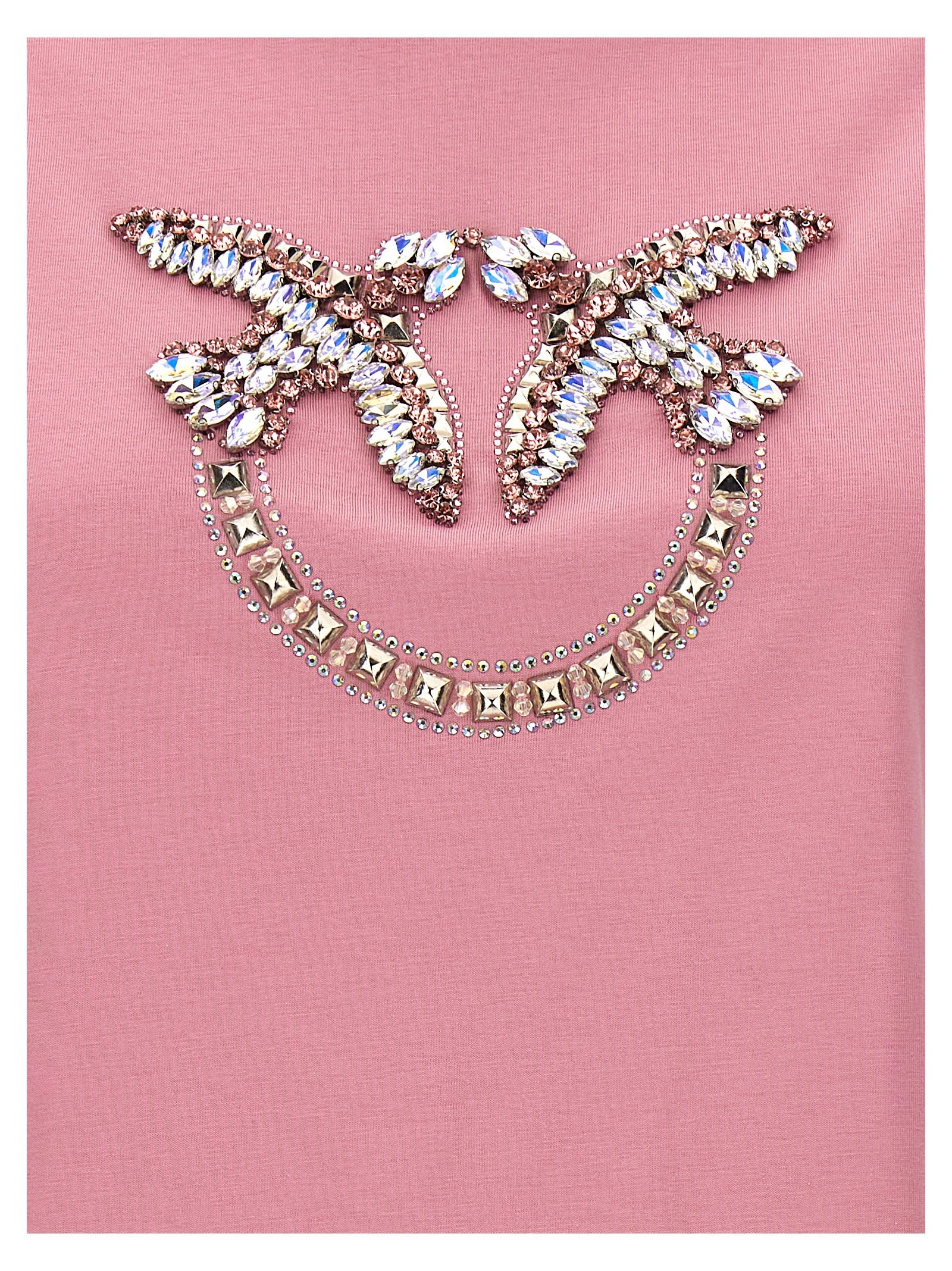 Shop Pinko Quentin T-shirt In Pink