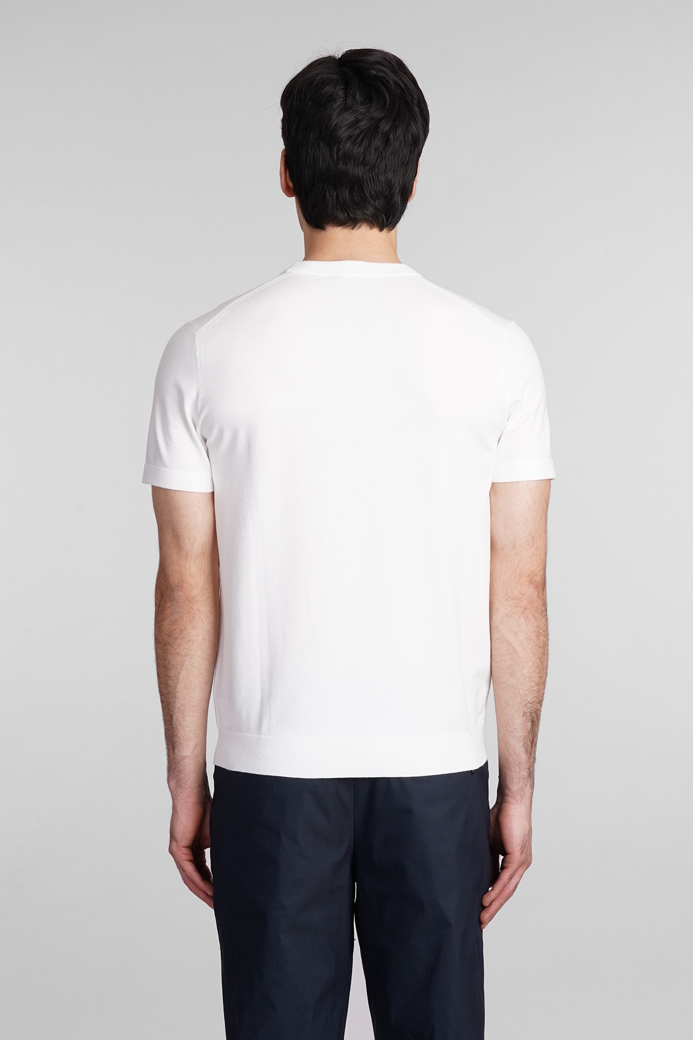 Theory T-shirt In White Viscose In White