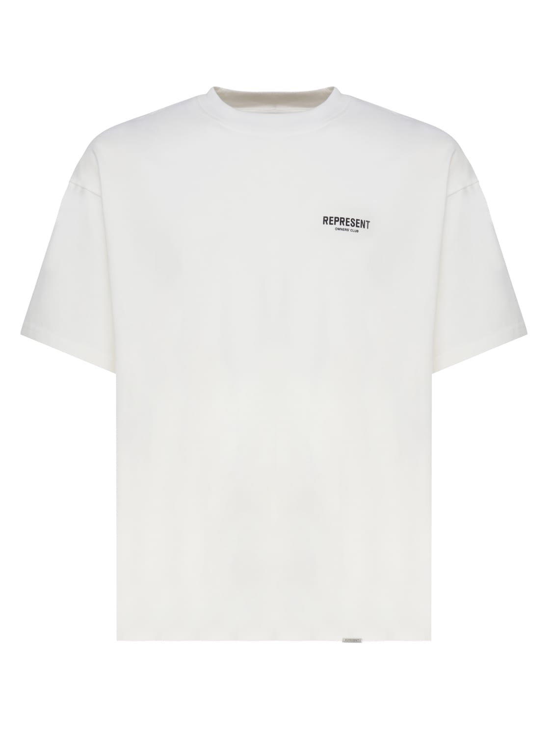 Shop Represent Cotton Logo T-shirt In Flat White