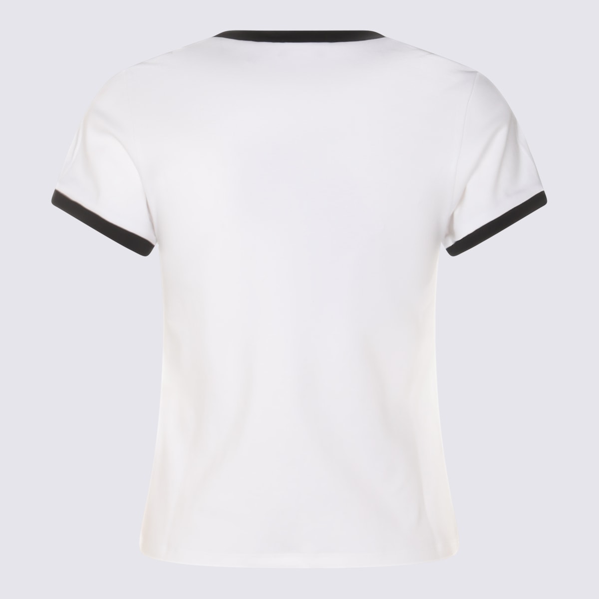 Alexander Mcqueen Crew Neck Contrast Trim