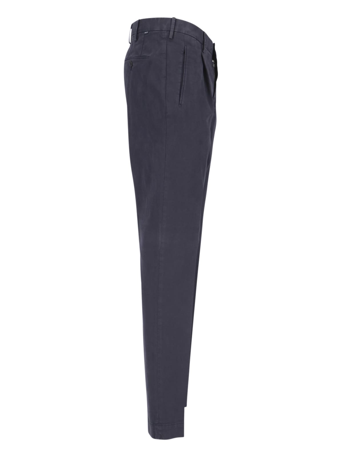 Incotex Straight Trousers With Pleated Front And Pockets