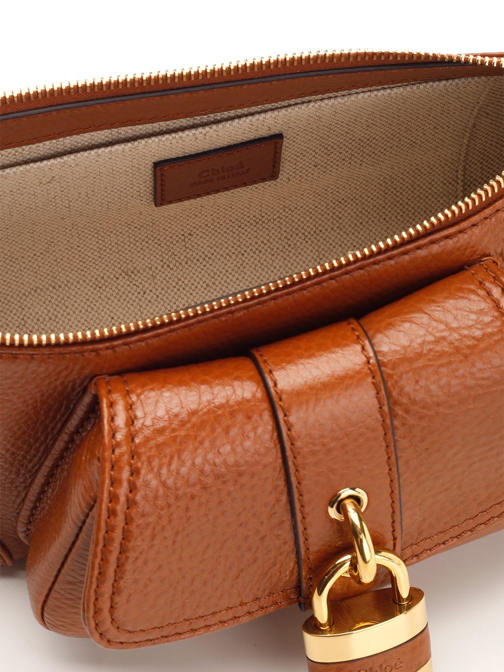 Shop Chloé The 99 Shoulder Bag In Brown