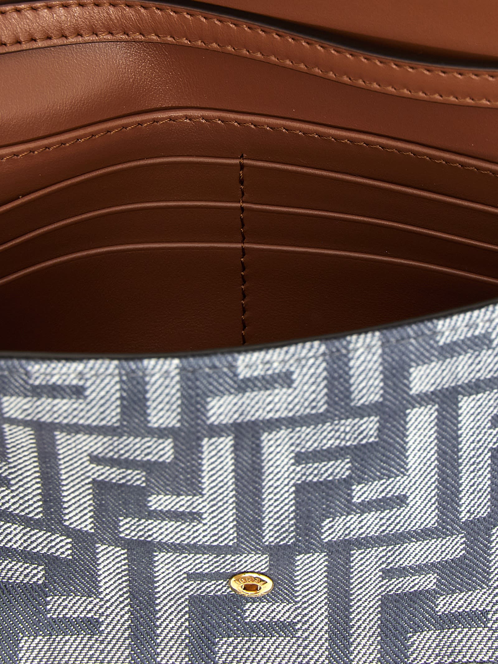 Fendi Baguette Wallets And Card Holders Blue In Blue
