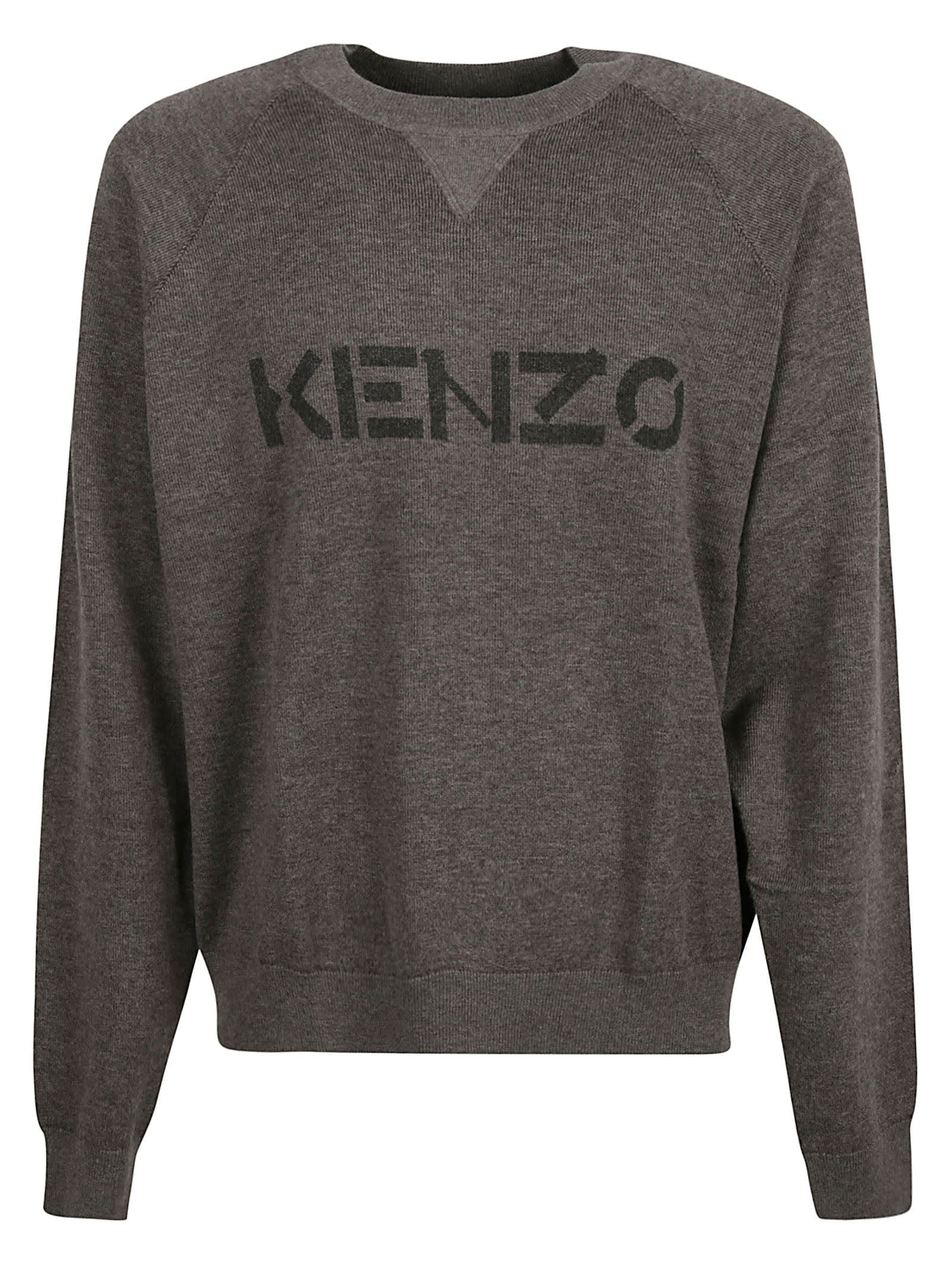 Kenzo Classic Logo Ribbed Sweater
