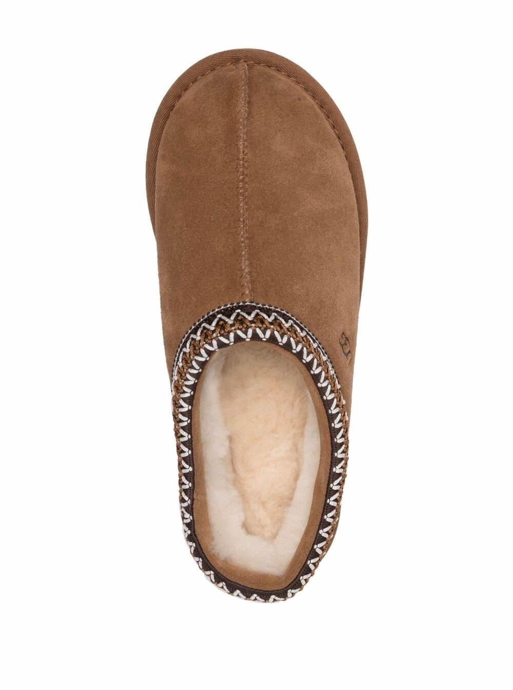 Ugg Tasman Ii Whipstitch-trim Slippers In Nude