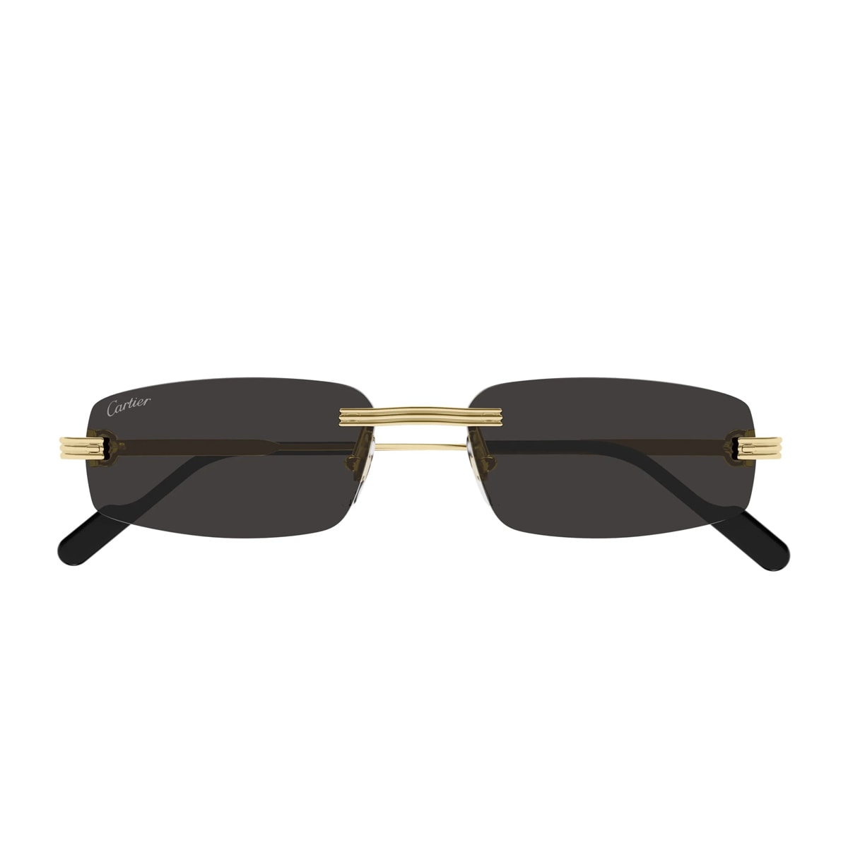 Cartier Ct0535s Première De Cartier 001 Gold Grey Sunglasses