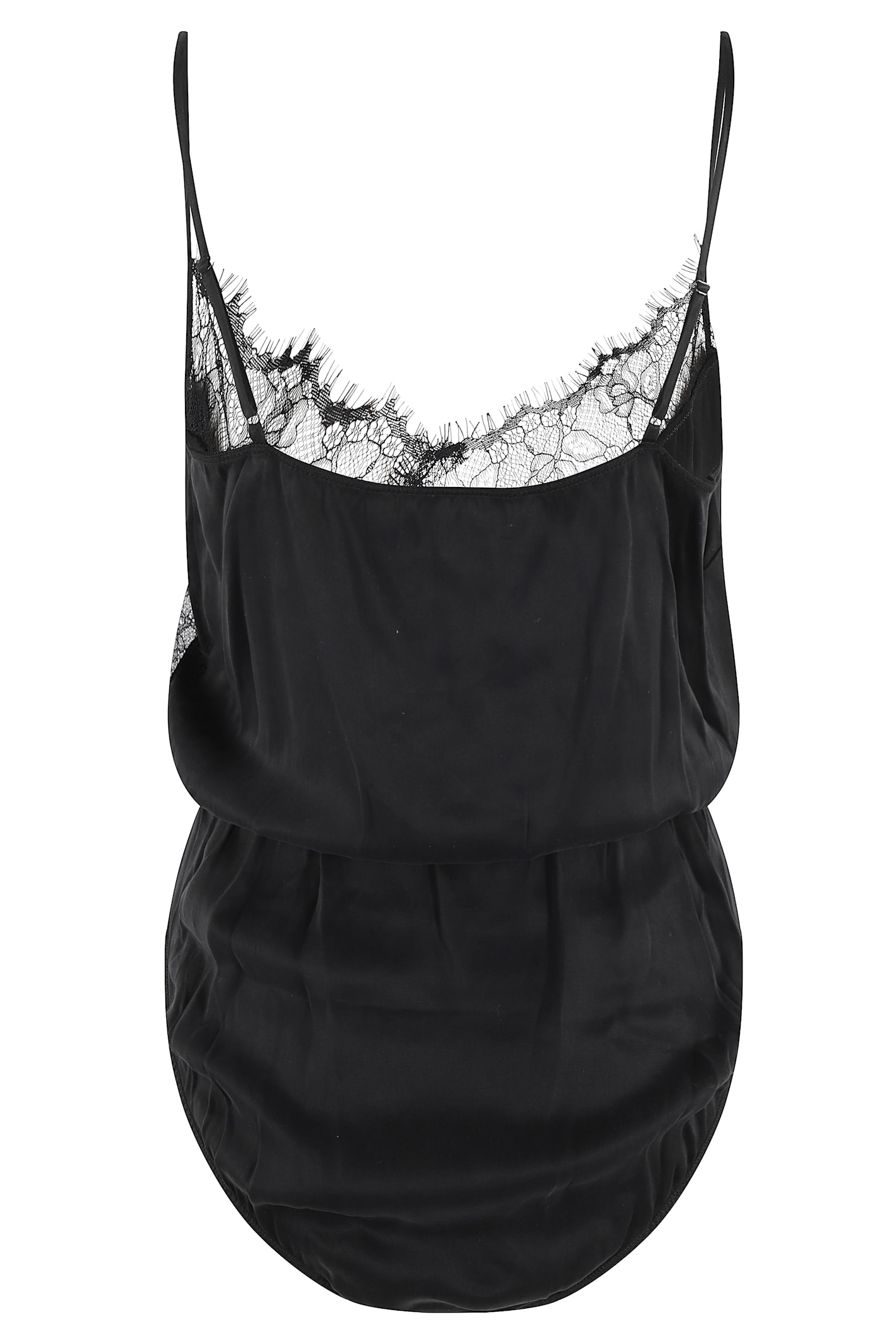 Remain Birger Christensen Remain Body With Lace Insert In Black