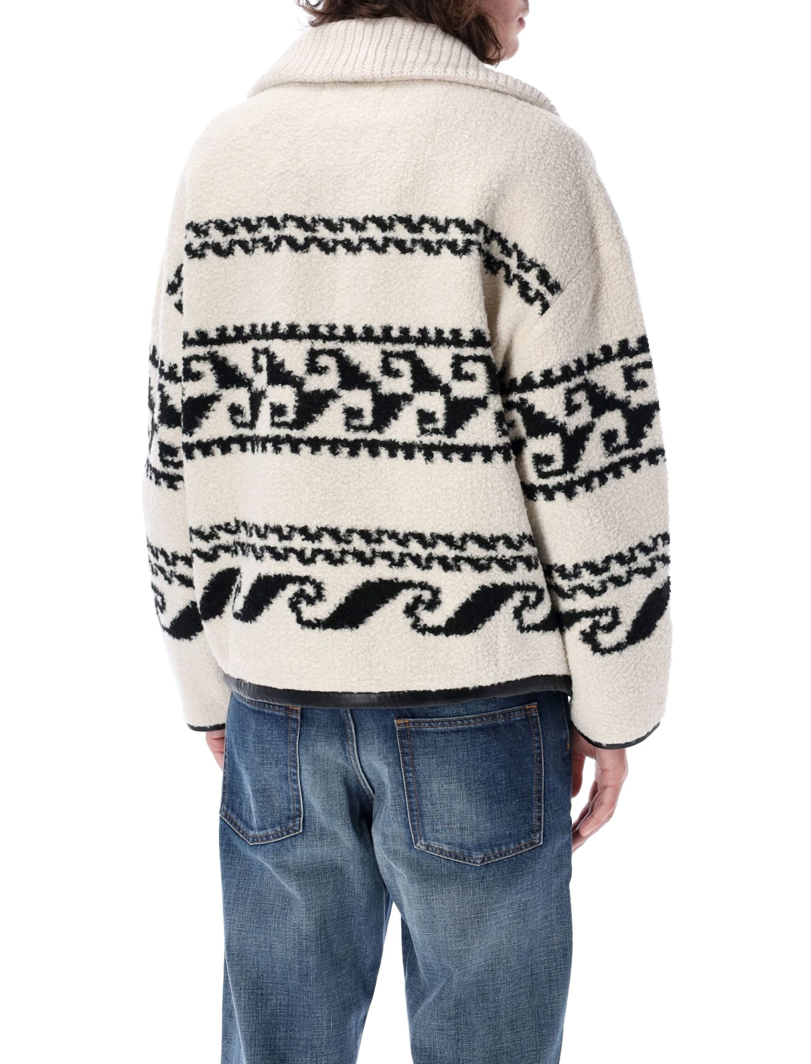 Isabel Marant Marlo Hanorack Pile Jacket Smart Closet