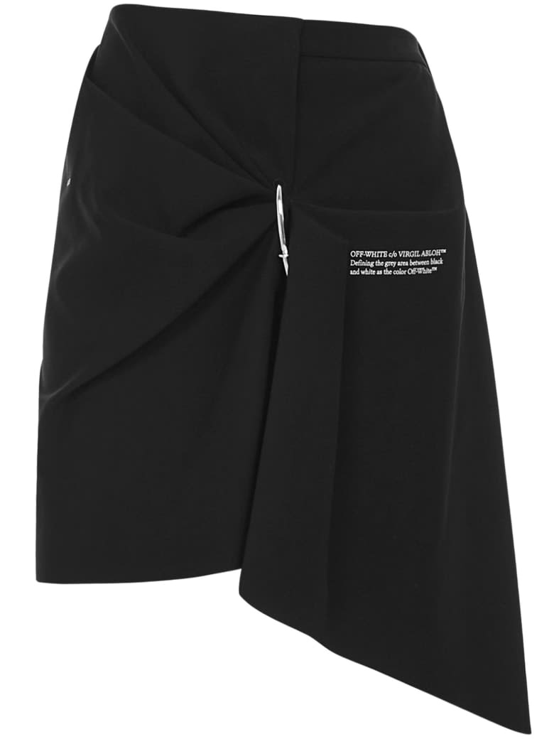 Off-White Nail Drape Mini Skirt