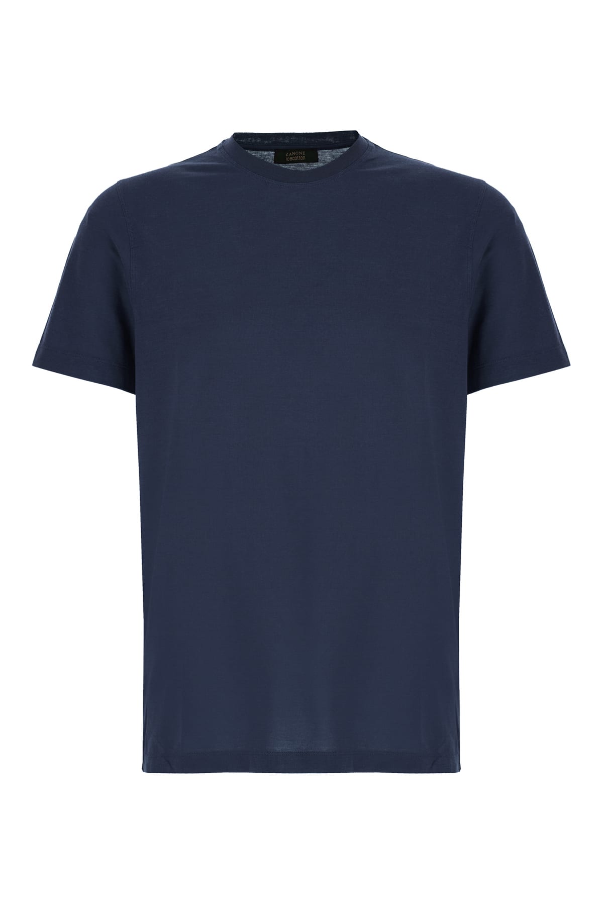 Navy Blue Cotton T-shirt