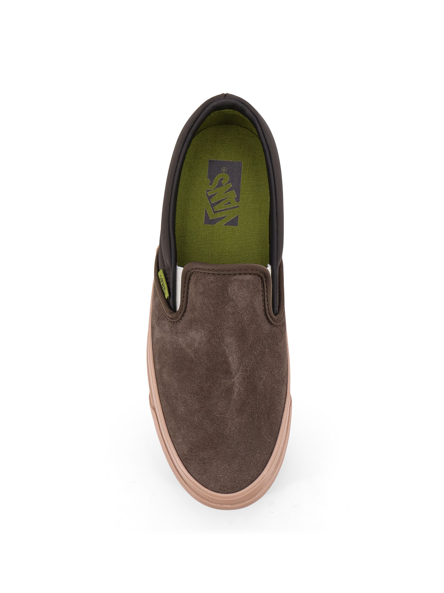 Vans Slip-on 98 Suede Sneakers In Brown