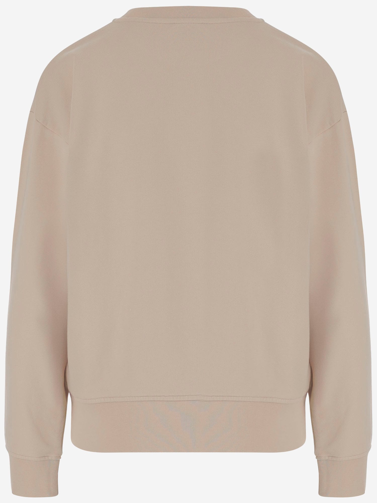 PINKO COTTON SWEATSHIRT WITH LOGO