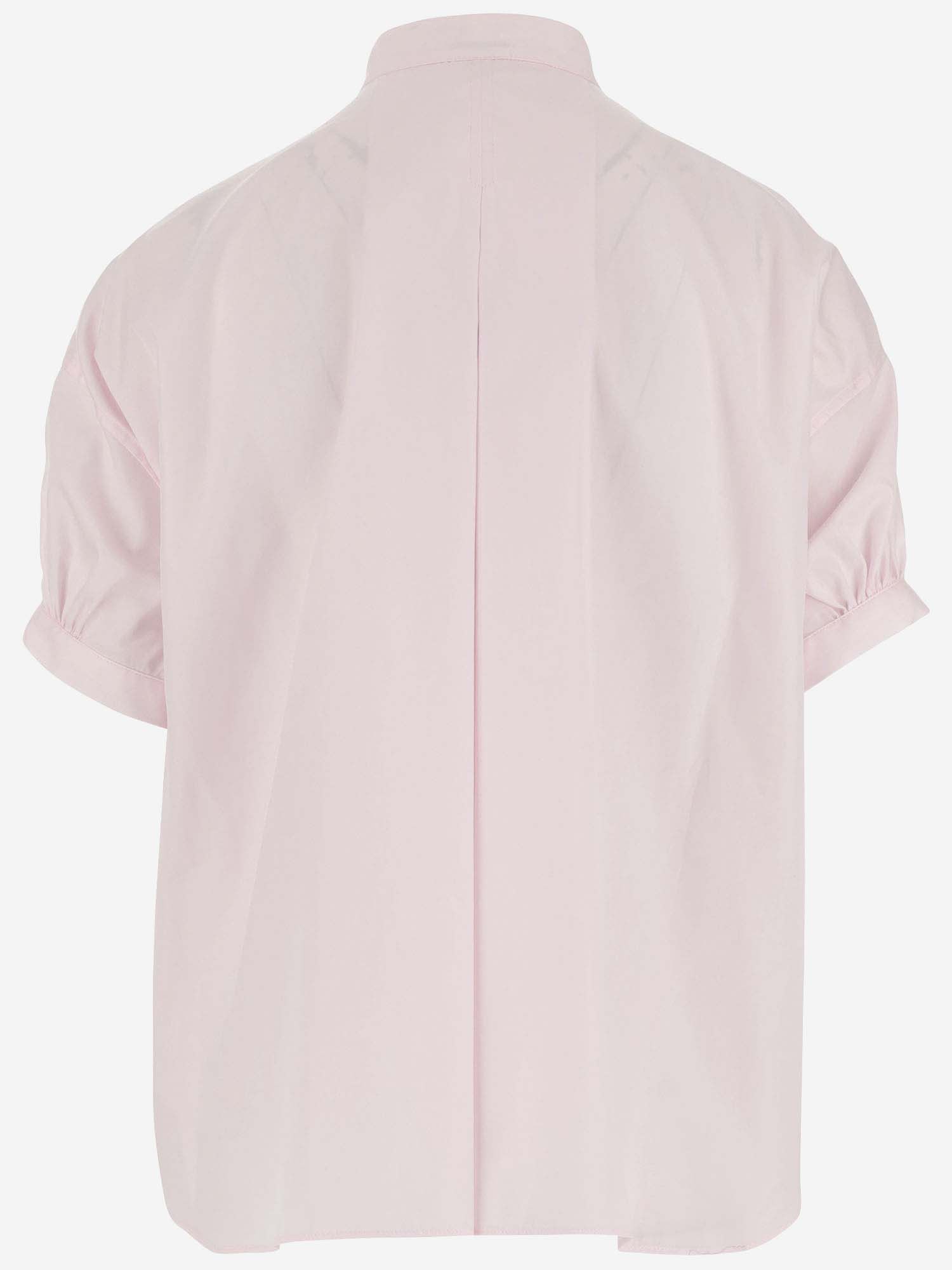 Shop Aspesi Cotton Shirt In Pink