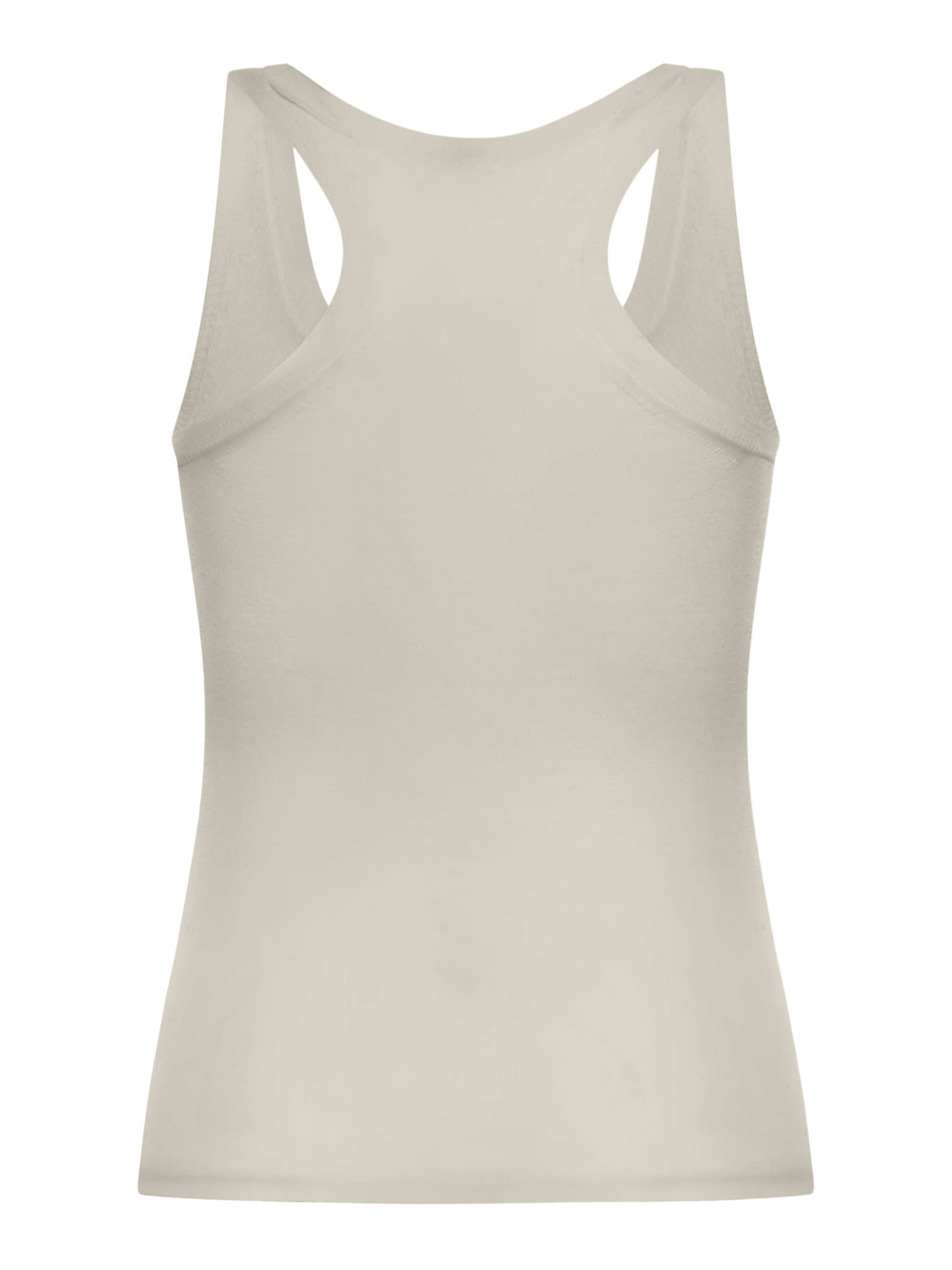 Shop Max Mara Abbono Top In Beige